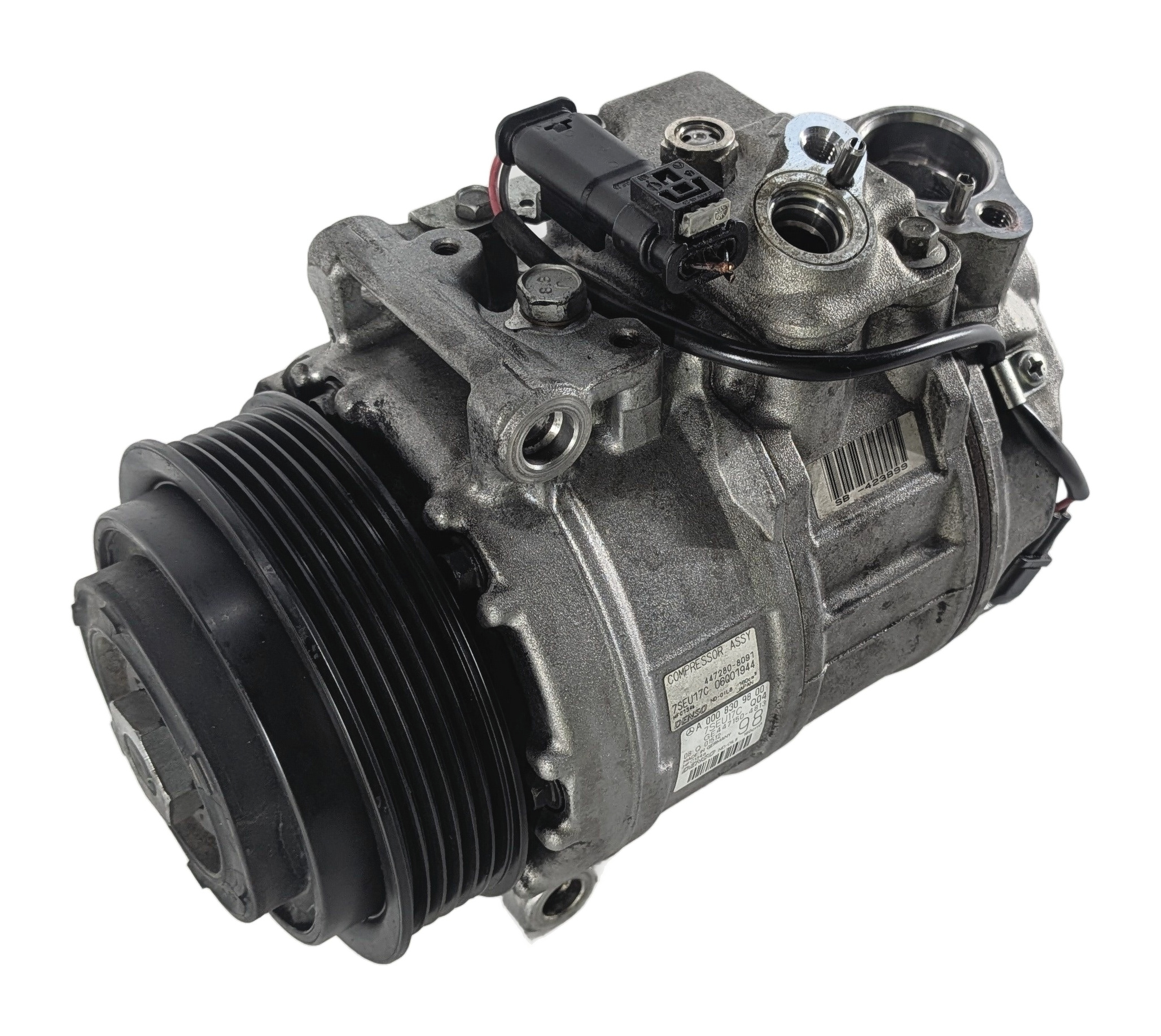2014-2015 MERCEDES GL450 GL550 GL63 (X166) 4.6L ENGINE A/C AIR COMPRESSOR PUMP — exact item pictured