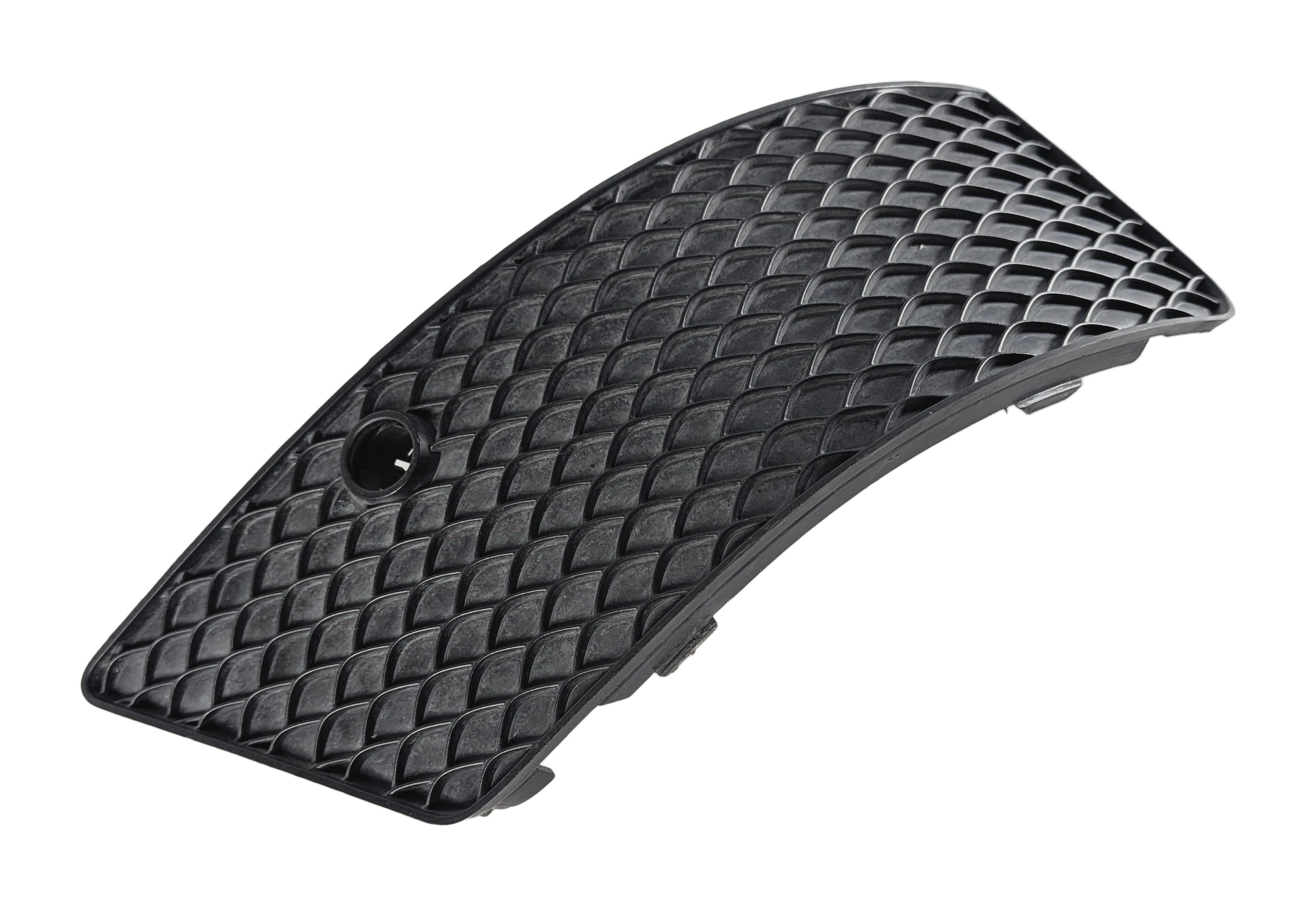2014 MERCEDES GL550 (X166) REAR RIGHT AMG LOWER BUMPER GRILLE (BLACK MESH) — exact item pictured