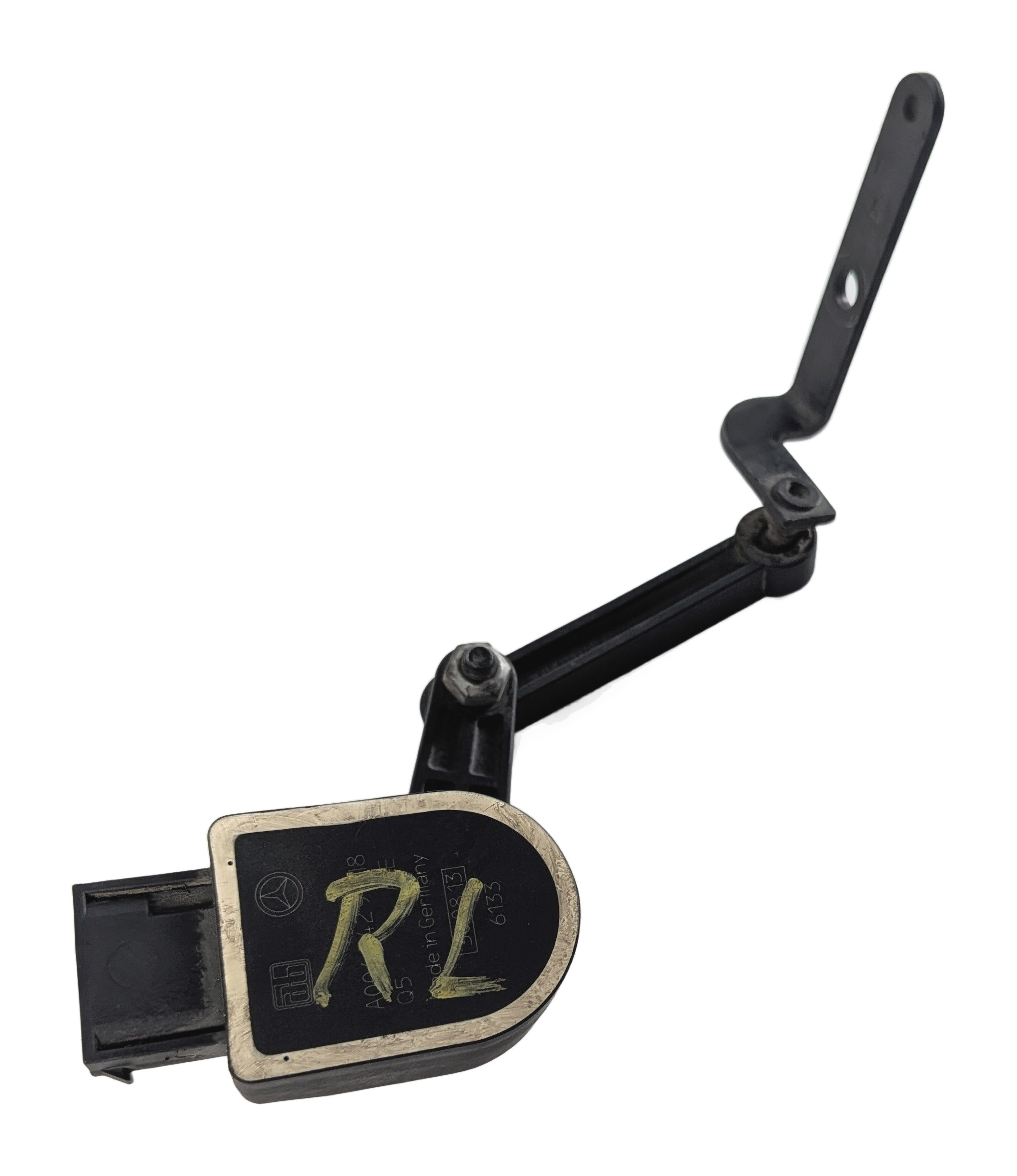 2014 MERCEDES GL550 (X166) REAR LEFT AIRMATIC RIDE HEIGHT LEVEL SENSOR — exact item pictured