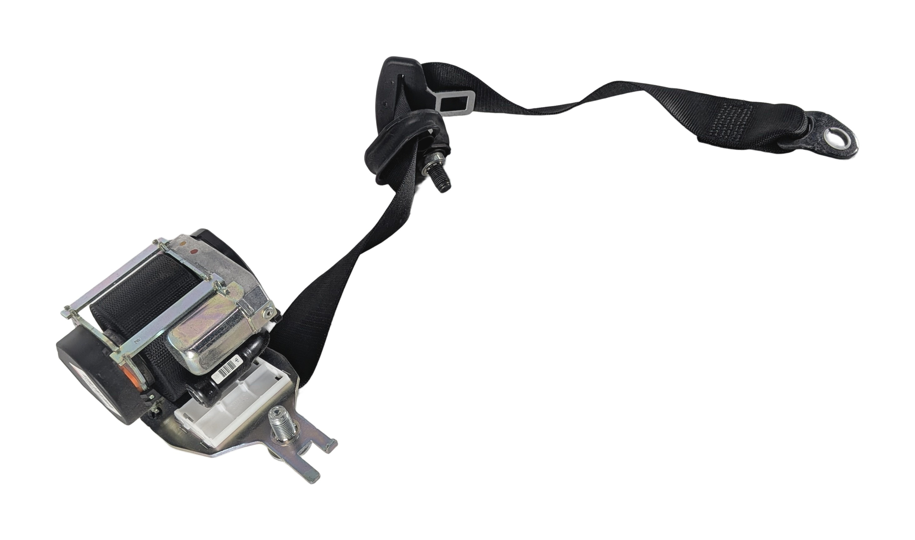 2014 MERCEDES GL550 (X166) REAR LEFT 2ND ROW SEAT SEATBELT RETRACTOR (Black) — exact item pictured