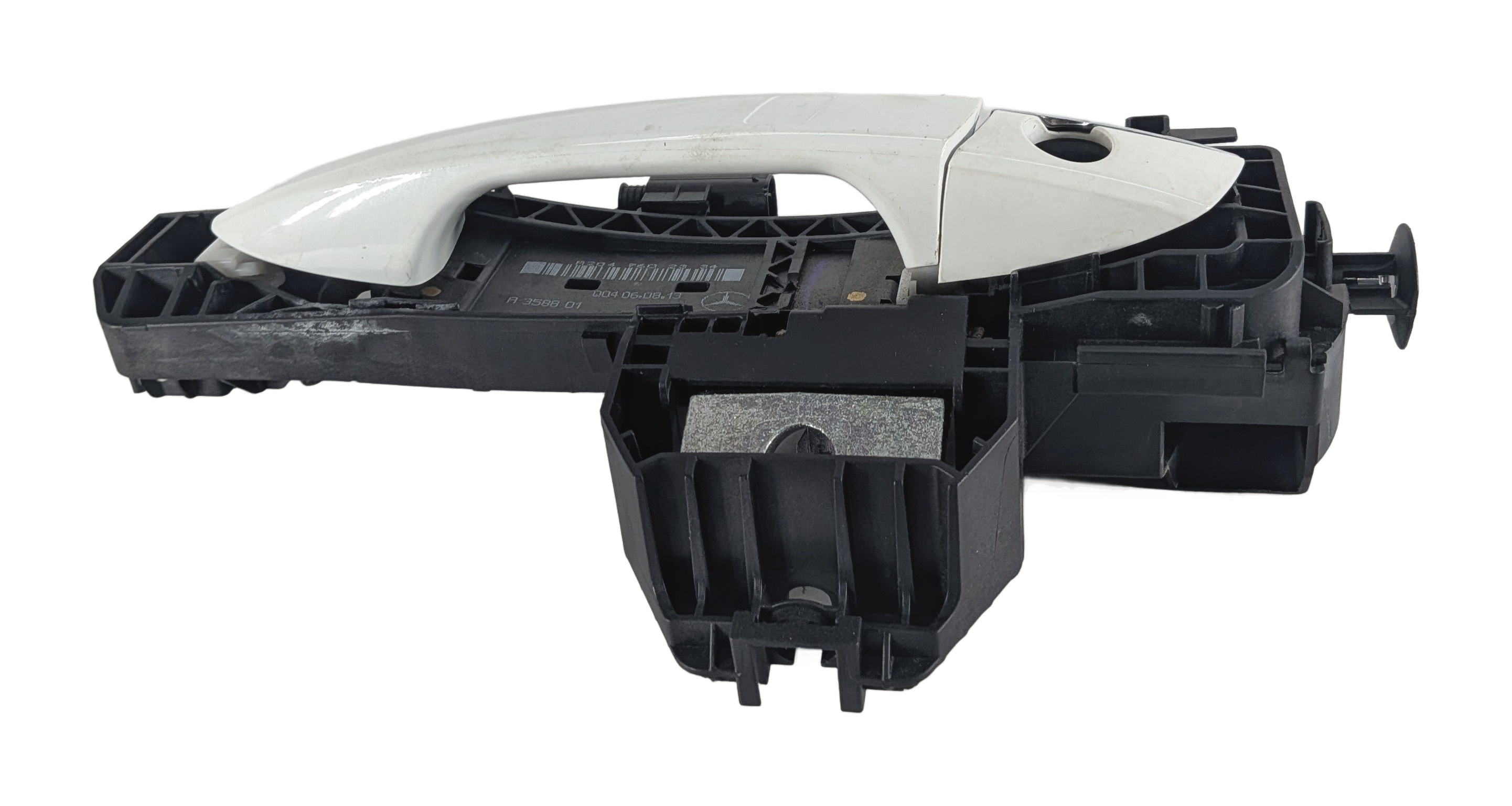 14-20 E GL ML SL (W166 W212 X166) FRONT LEFT DRIVER KEYLESS DOOR HANDLE (White) — exact item pictured