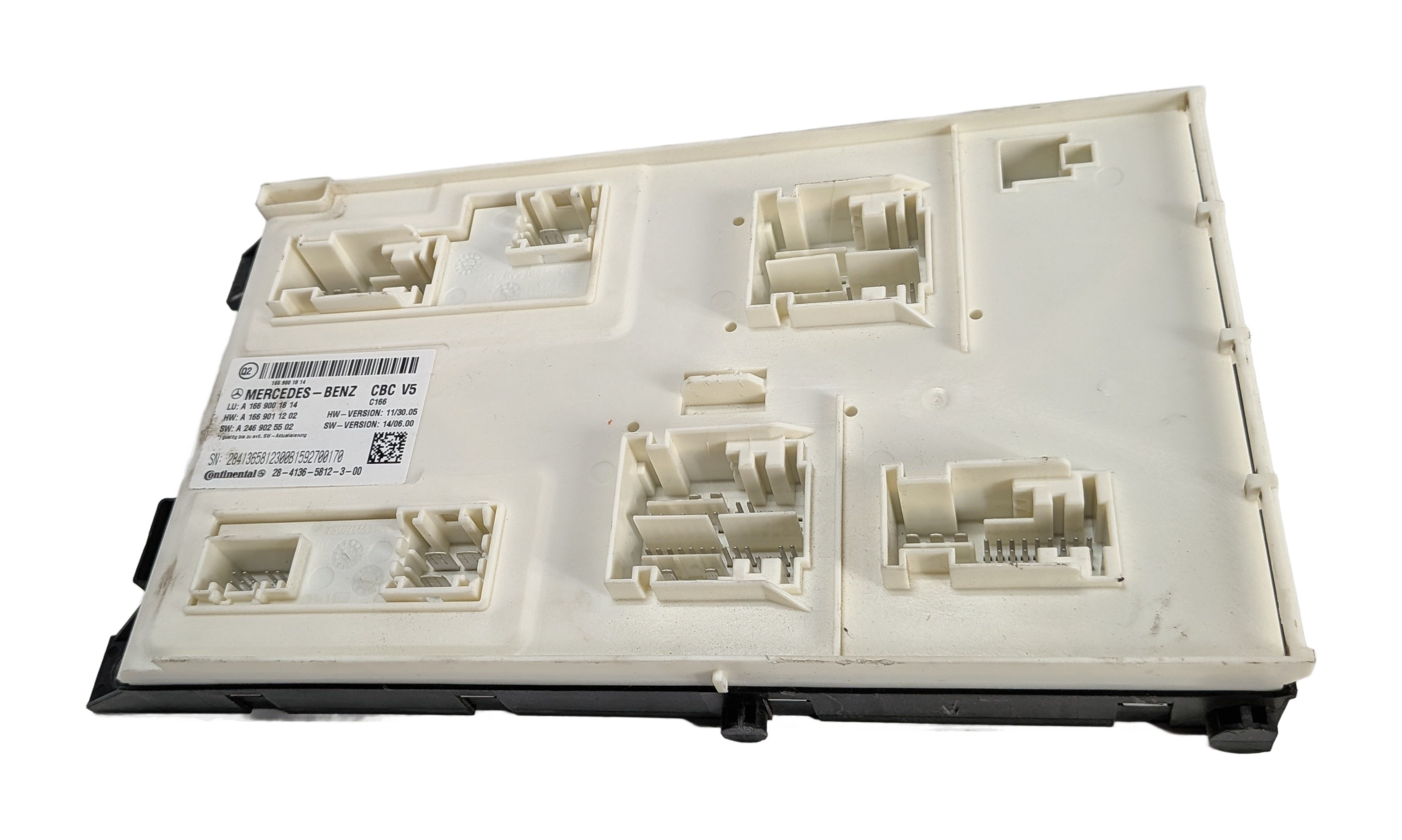 14-16 MERCEDES GL ML (W166 X166) FRONT SIGNAL ACQUISITION CONTROL MODULE SAM — exact item pictured