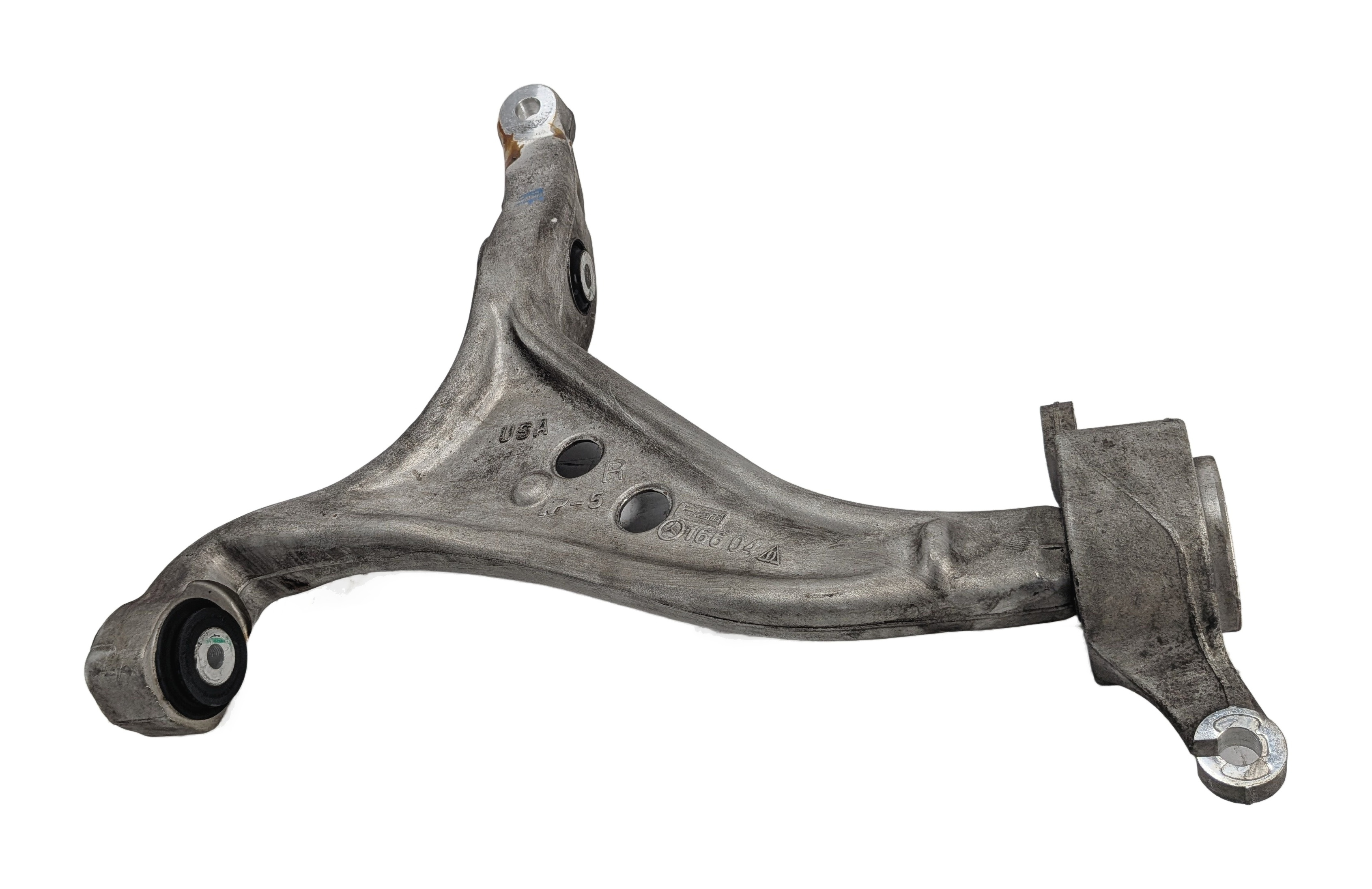 13-19 MERCEDES GL350 GL450 GL550 ML350 (W166 X166) FRONT RIGHT LOWER CONTROL ARM — exact item pictured