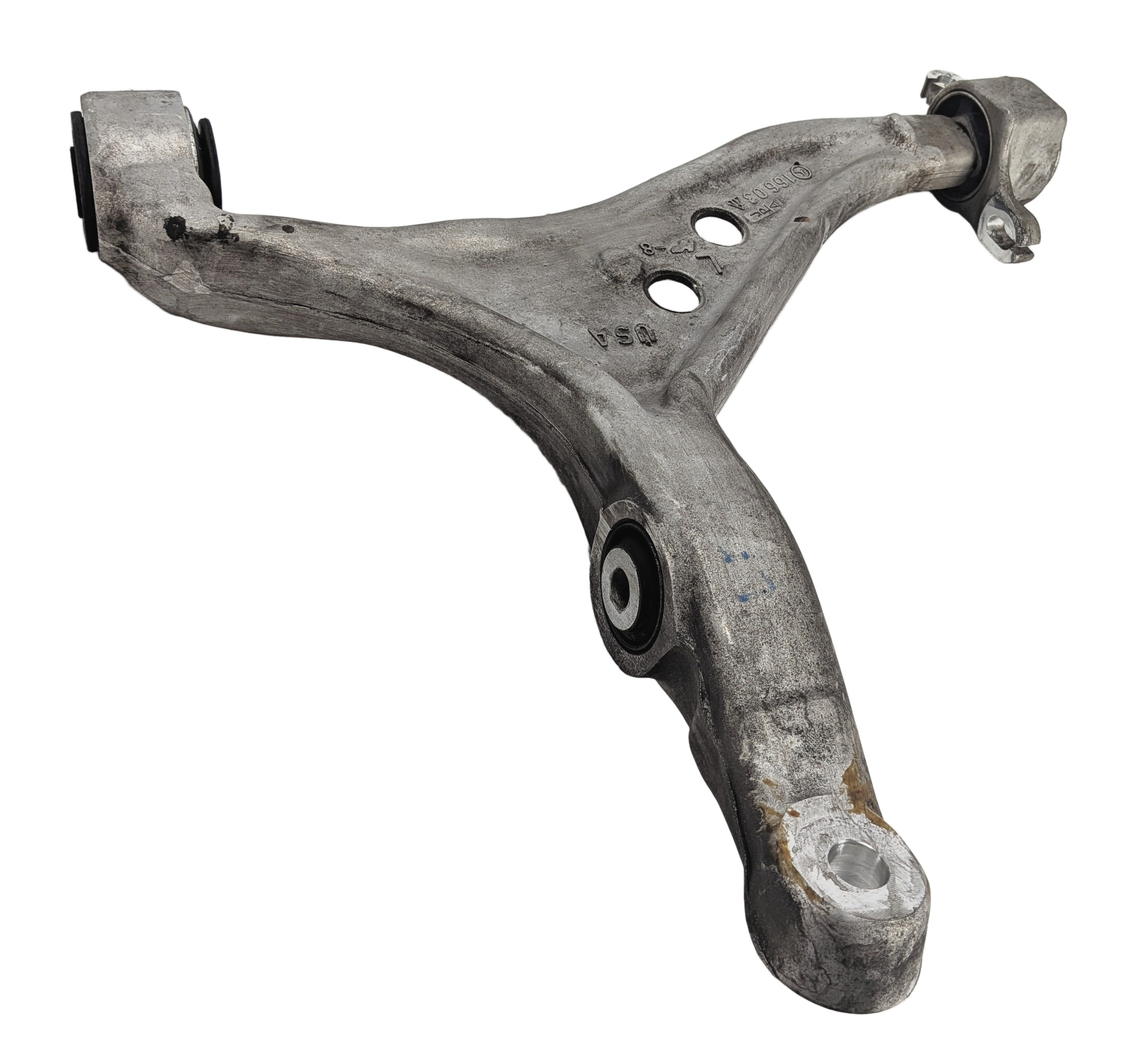 13-19 MERCEDES GL350 GL450 GL550 ML350 (W166 X166) LEFT FRONT LOWER CONTROL ARM — exact item pictured