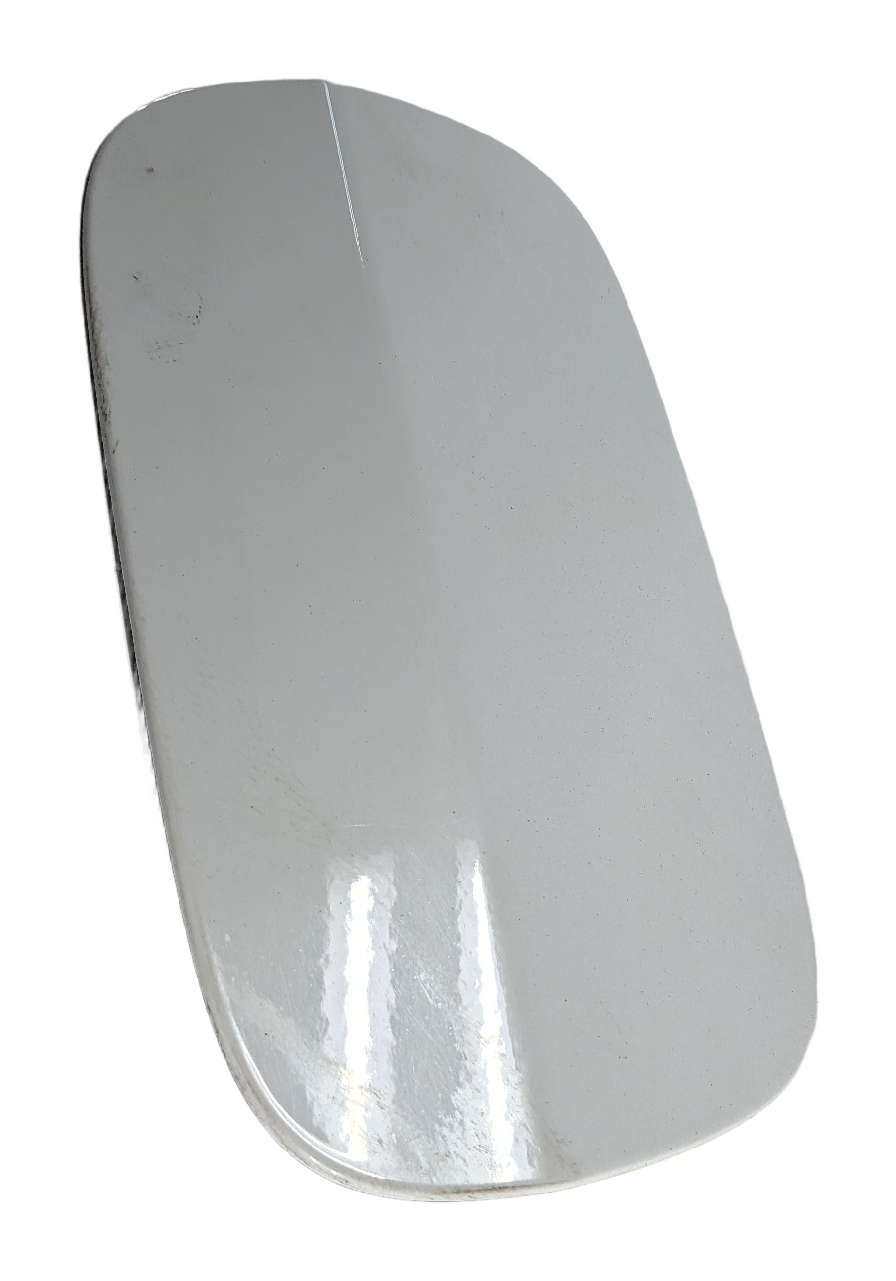 13-19 MERCEDES GL GLS CLASS (X166) FUEL TANK DOOR LID COVER TRIM FLAP (White) — exact item pictured