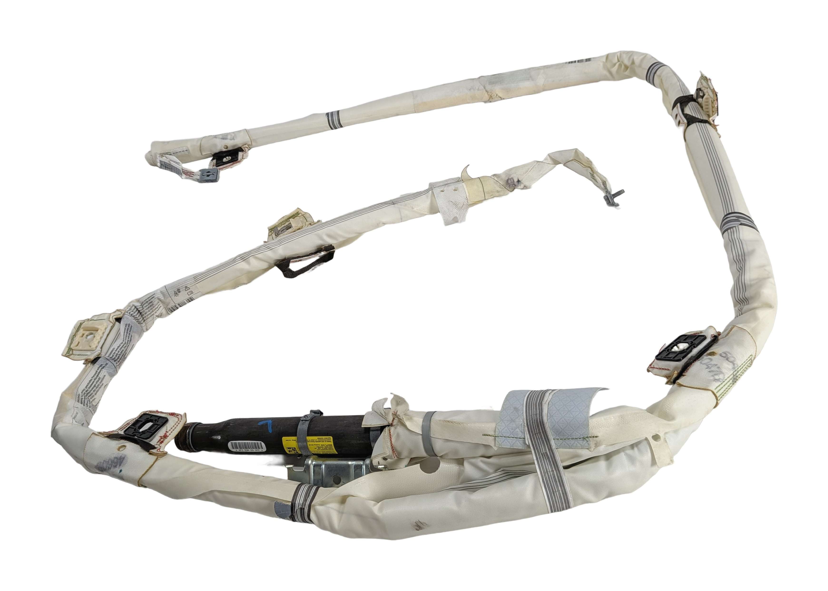 2013-2016 MERCEDES GL350 GL450 GL550 GL63 (X166) LEFT ROOF SIDE CURTAIN AIRBAG — exact item pictured