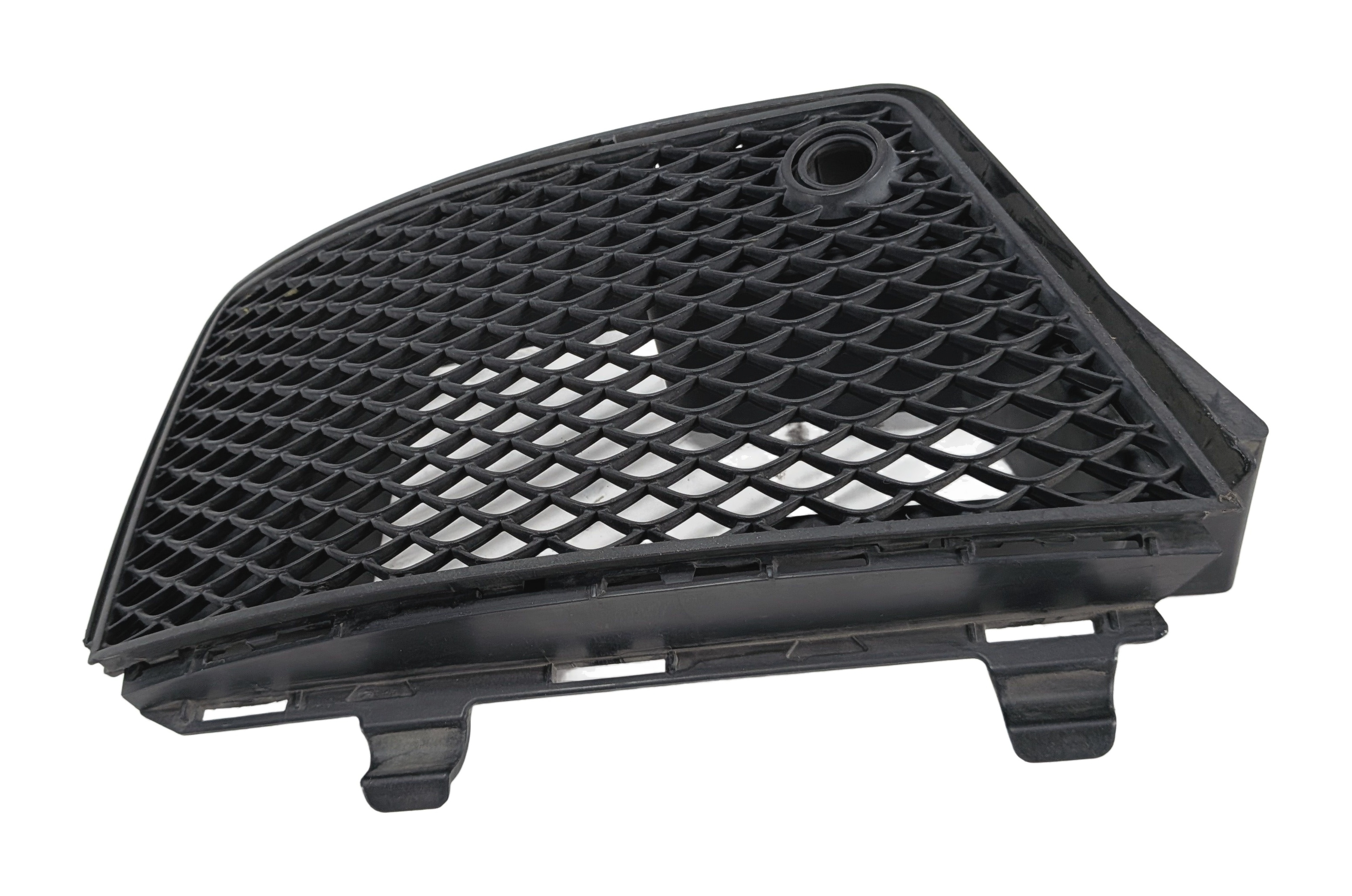 2013-2016 MERCEDES GL63 AMG (X166) FRONT LEFT LOWER BUMPER GRILLE END (White) — exact item pictured