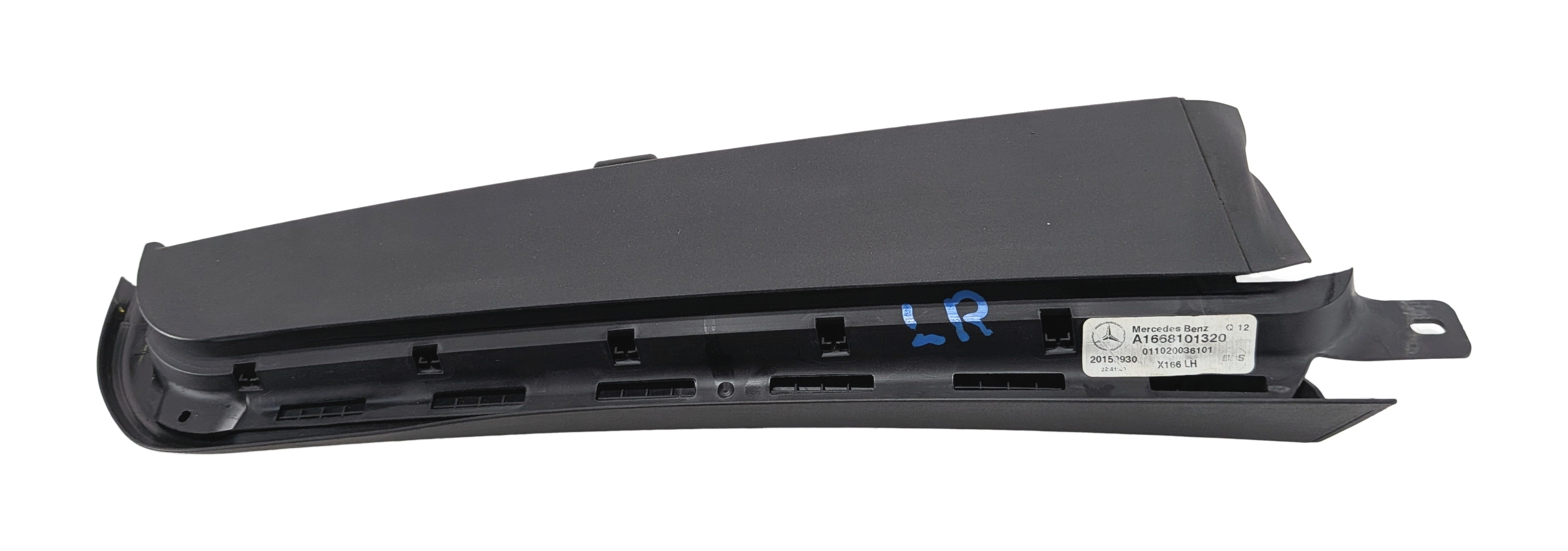 2013-2019 MERCEDES GL GLS (X166) REAR LEFT DOOR WINDOW SUN SHADE BLIND VISOR — exact item pictured