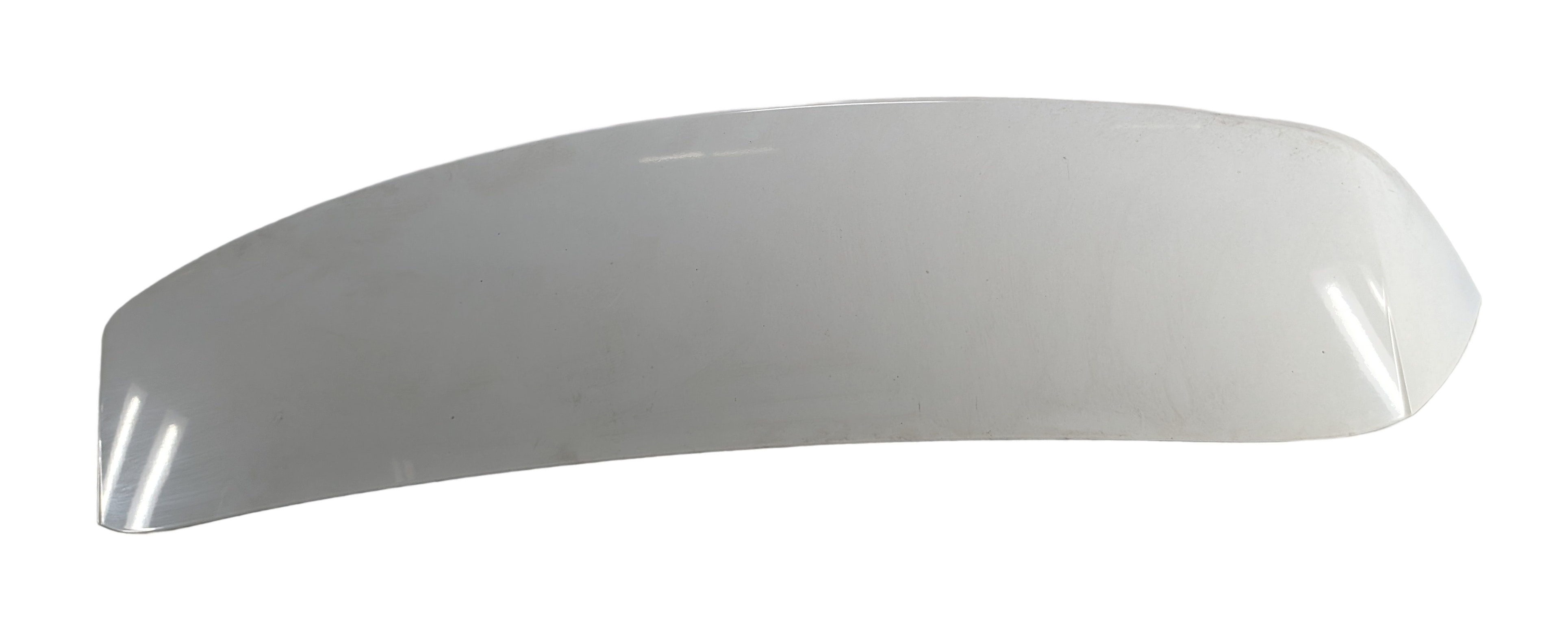 13-19 MERCEDES GL GLS (W166 X166) REAR TRUNK UPPER SPOILER WING TRIM (White) — exact item pictured
