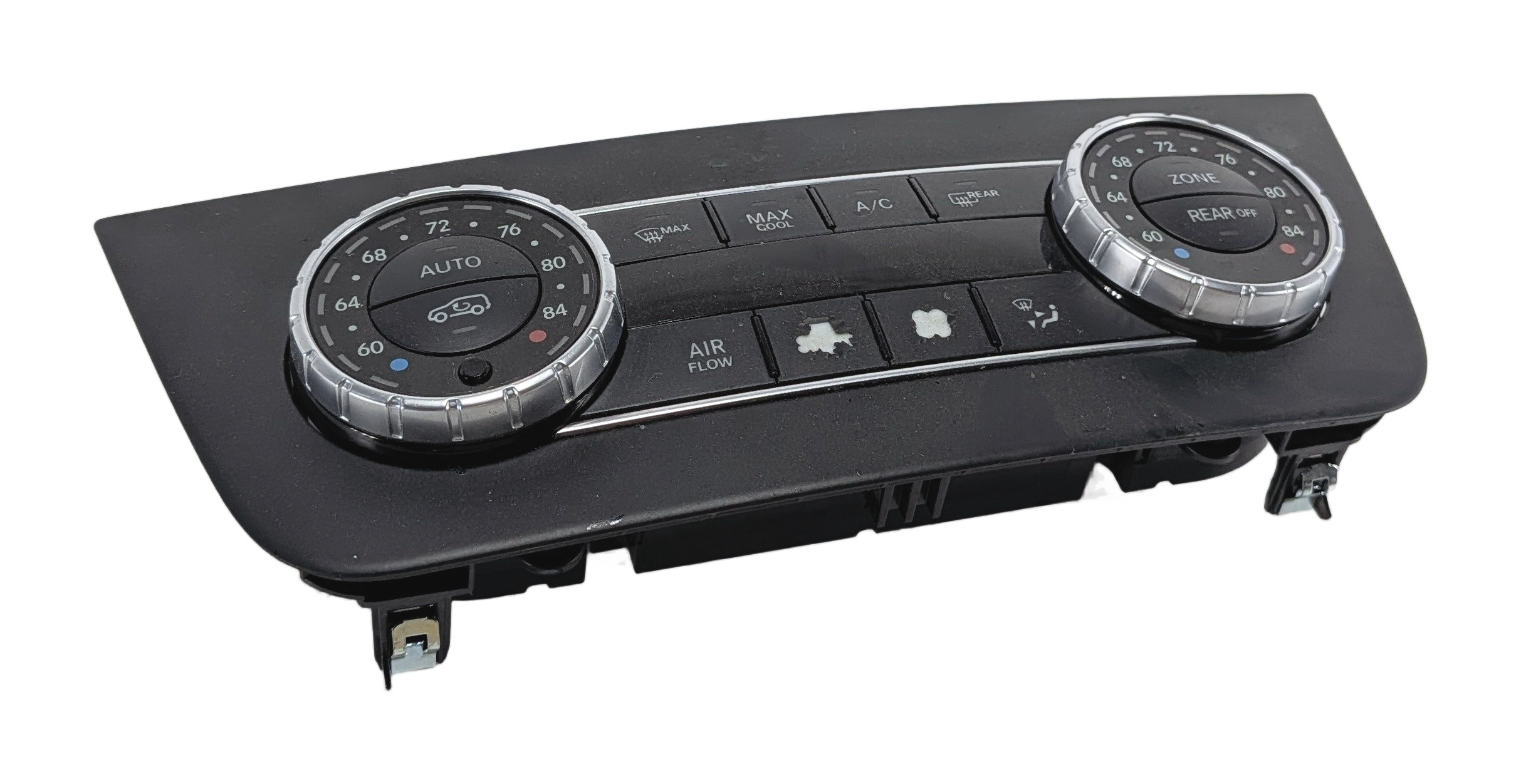 14-19 MERCEDES GL GLS (X166 W166) FRONT HEATER AC CLIMATE CONTROL & TRIM (BLACK) — exact item pictured