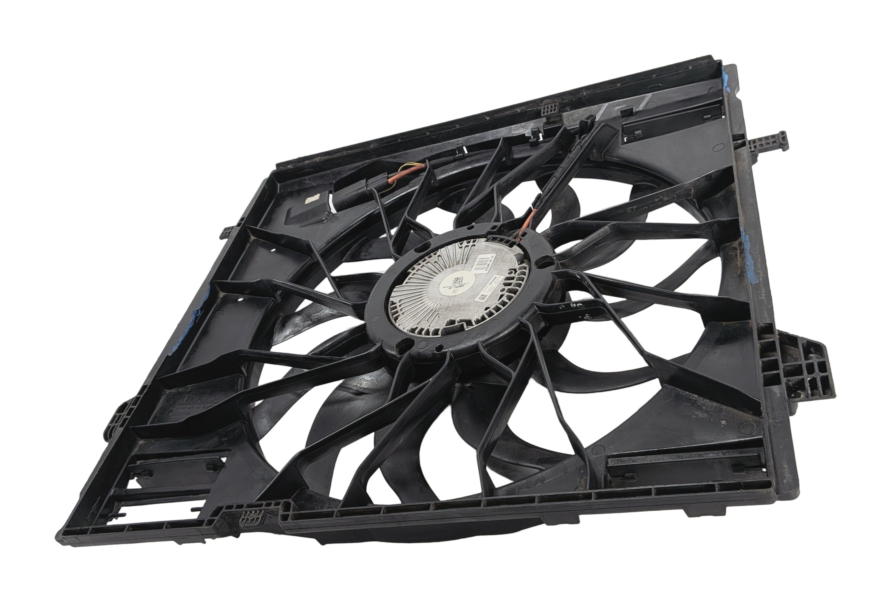 2013-2019 MERCEDES GL GLE ML CLASS (W166 X166) FRONT RADIATOR COOLING FAN MOTOR — exact item pictured