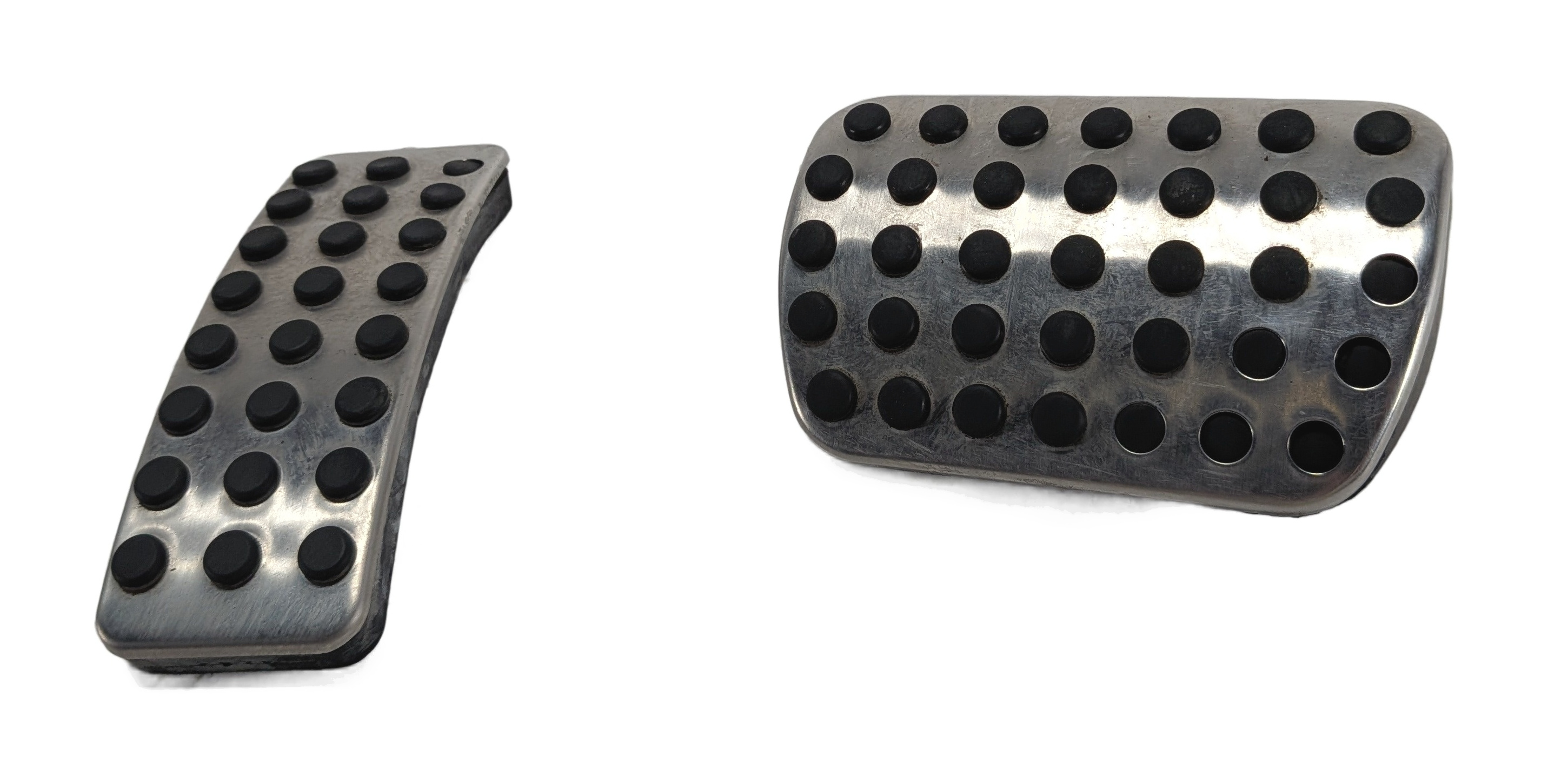 2016 MERCEDES GL63 (X166) AMG ACCELERATOR GAS BRAKE PEDAL PAD COVER SET/2 — exact item pictured
