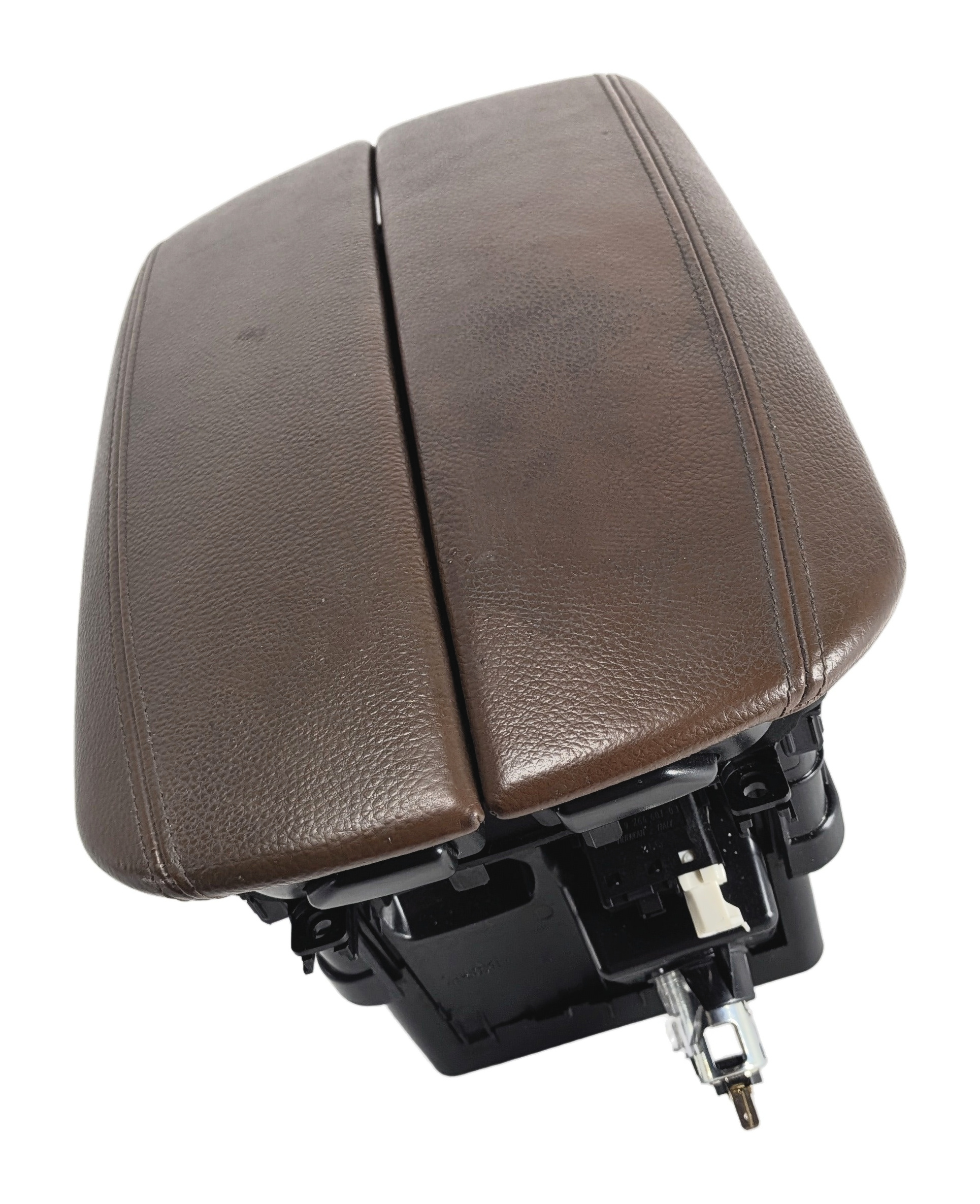 14-19 BMW X5 X6 F15 F16 FRONT CENTER CONSOLE ARM REST COMPARTMENT (Terra) — exact item pictured