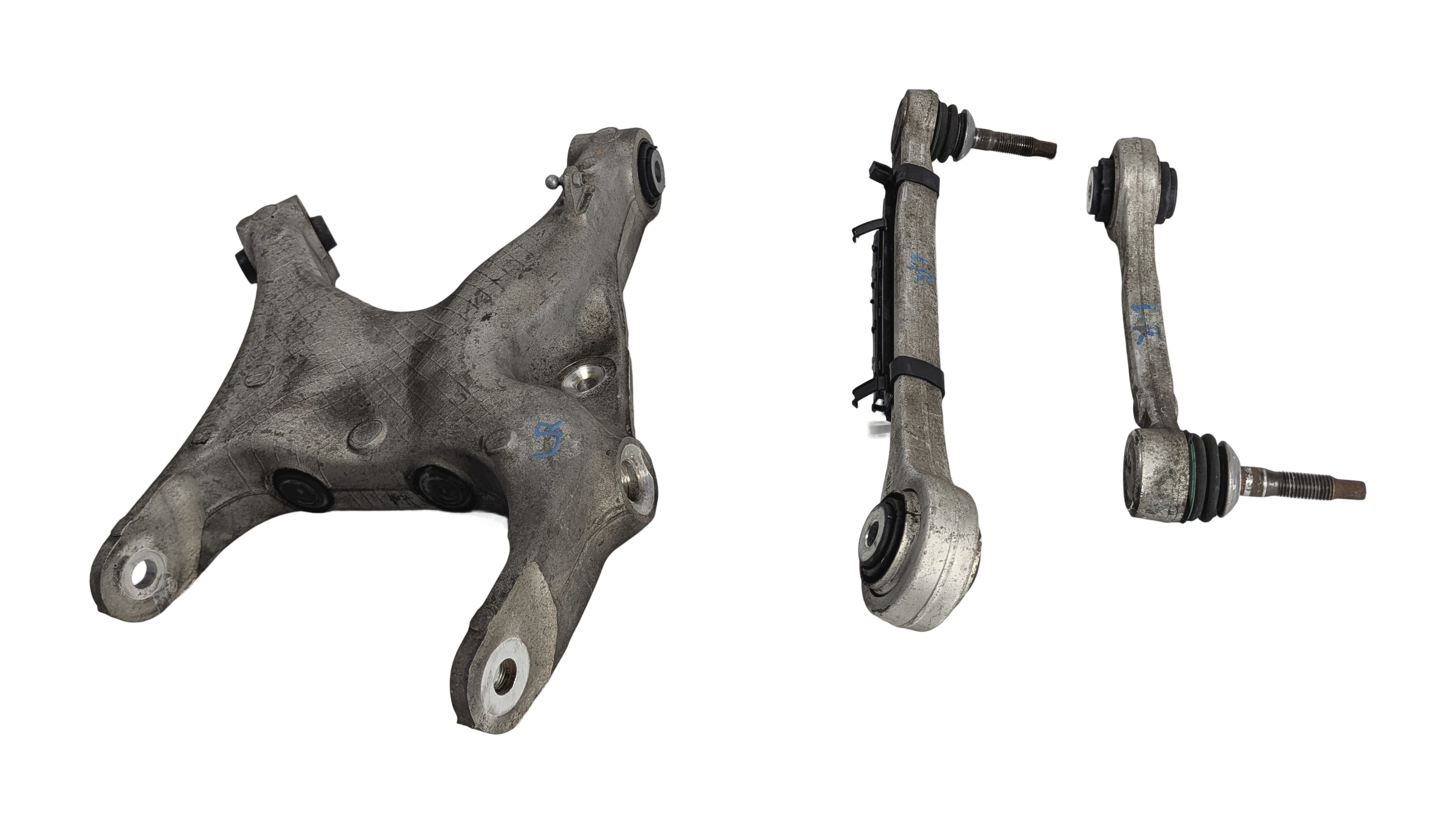 07-18 BMW X5 X5M X6 X6M (E70 E71 F15 F16 F85 F86) RIGHT REAR CONTROL ARM SET-3 — exact item pictured