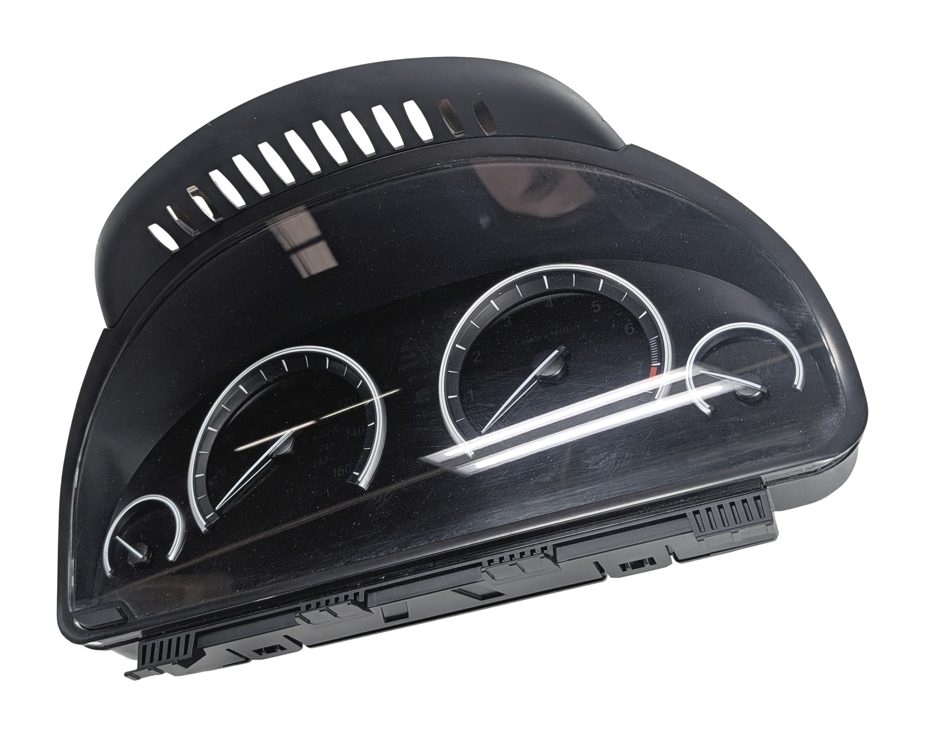 14-18 BMW X5 (F15) ANALOG SPEEDOMETER WITH SCREEN BELOW GUAGES (GAS MPH) — exact item pictured