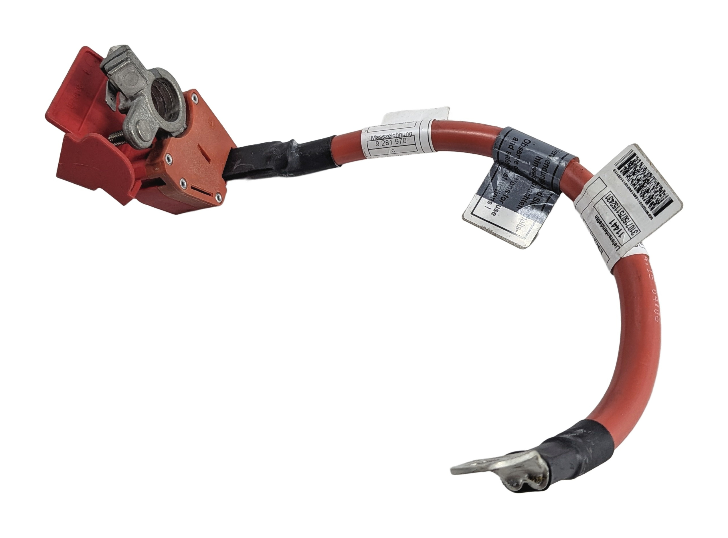 2016 BMW X5 (F15) 2.0L POSITIVE BATTERY CABLE WIRE w/TERMINAL — exact item pictured