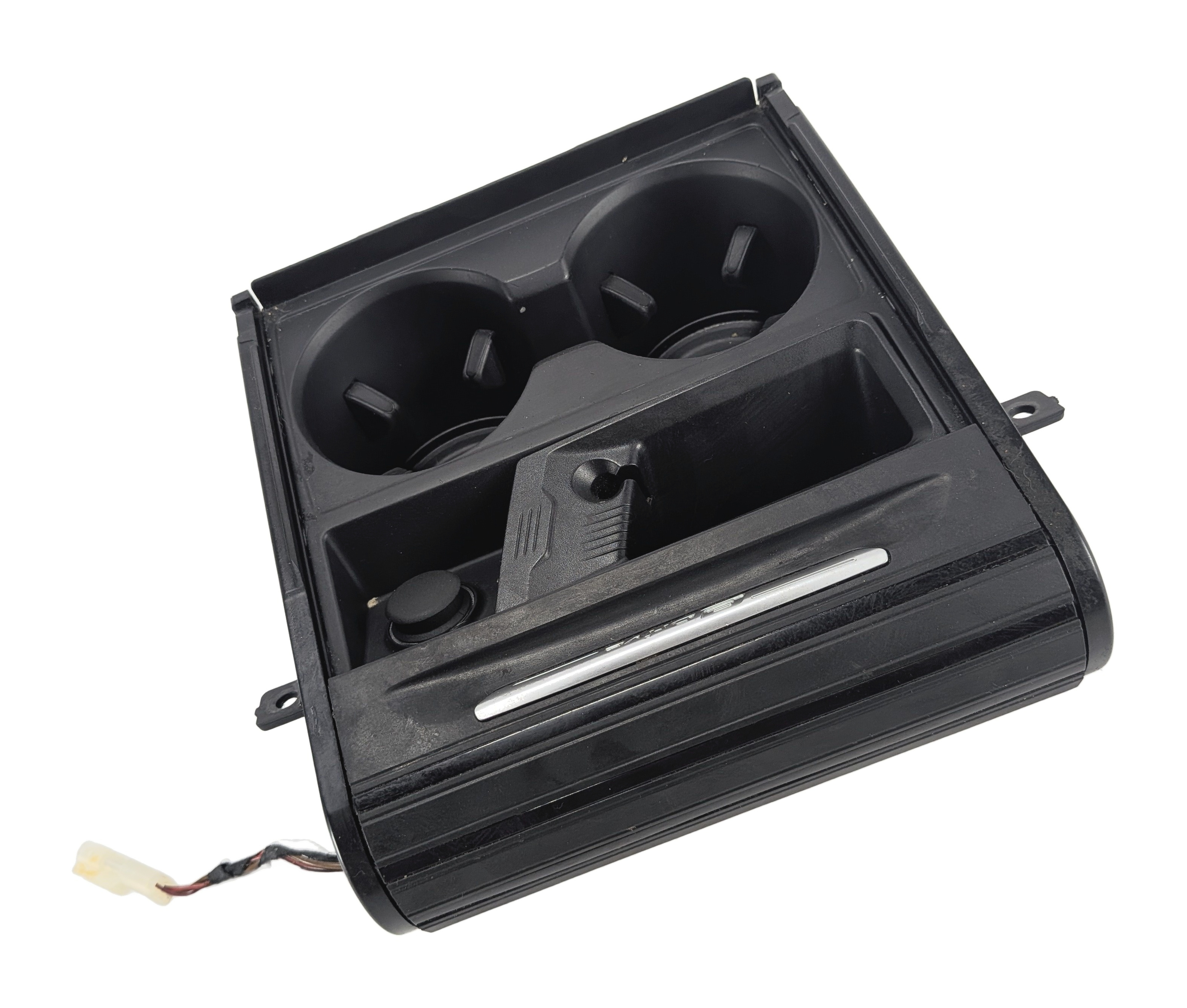 2016 BMW X5 (F15) FRONT CENTER CONSOLE CUP HOLDER w/ROLLER COVER EDRIVE — exact item pictured