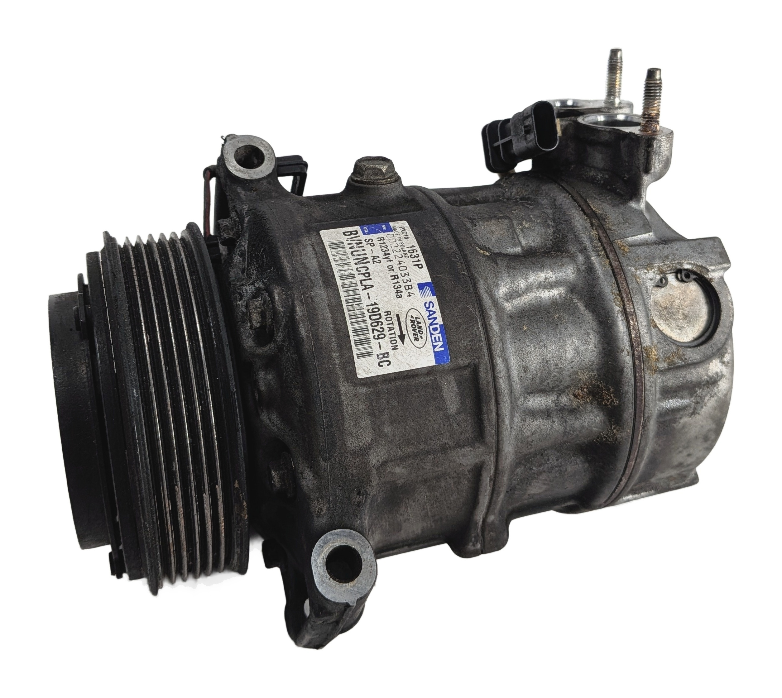 10-20 JAGUAR XE XF XJ LR4 RANGE ROVER SPORT (L320 L322 L405 L494) A/C COMPRESSOR — exact item pictured