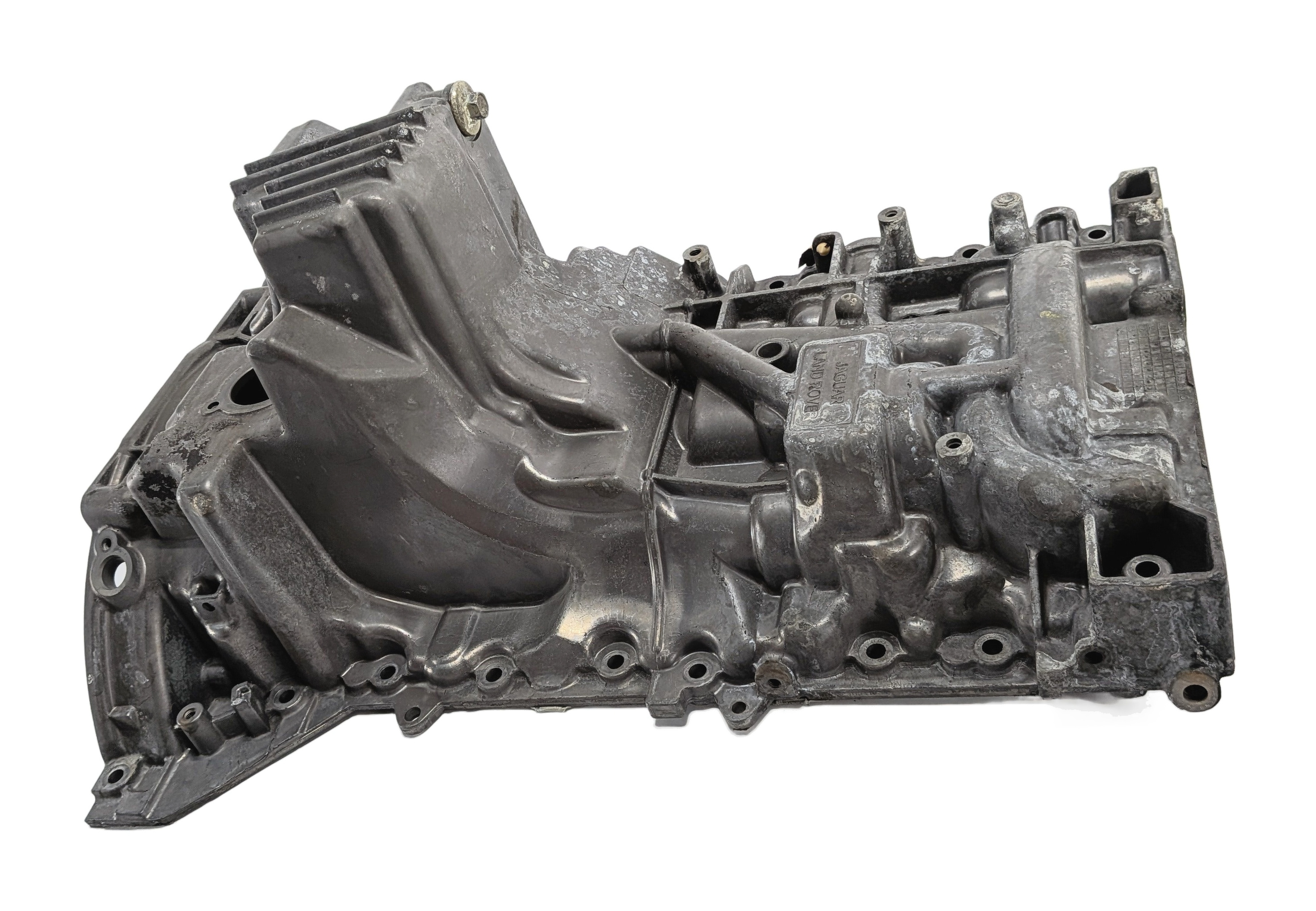 10-17 DISCOVERY LR4 ROVER SPORT (L320 L494 L405) 3.0L 5.0L LOWER ENGINE OIL PAN — exact item pictured