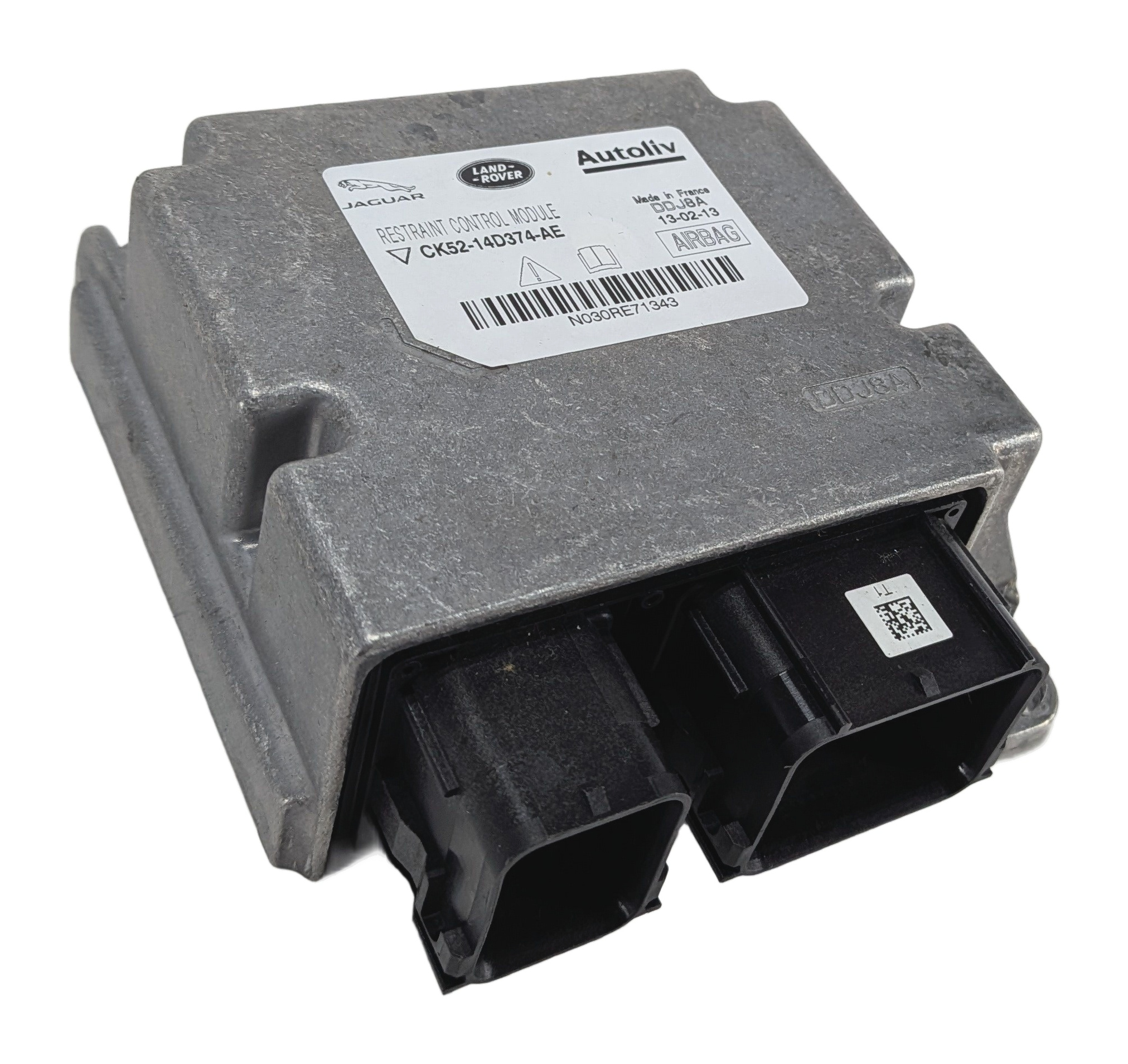 2013 RANGE ROVER (L405) SRS BAGG CONTROL MODULE — exact item pictured