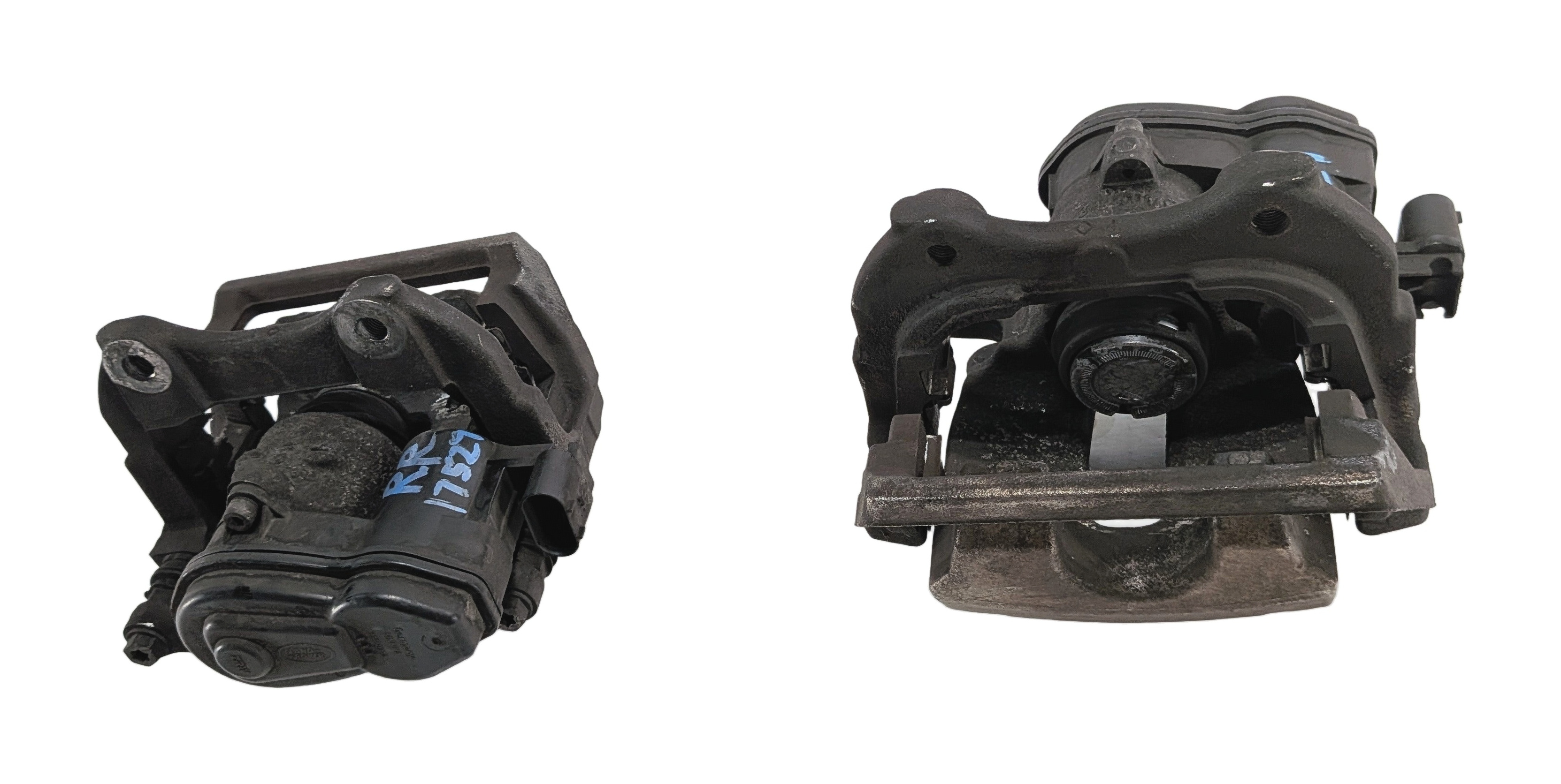 13-17 LAND RANGE ROVER L405 L494 REAR LEFT & RIGHT BRAKE CALIPER SET w/ACTUATOR — exact item pictured