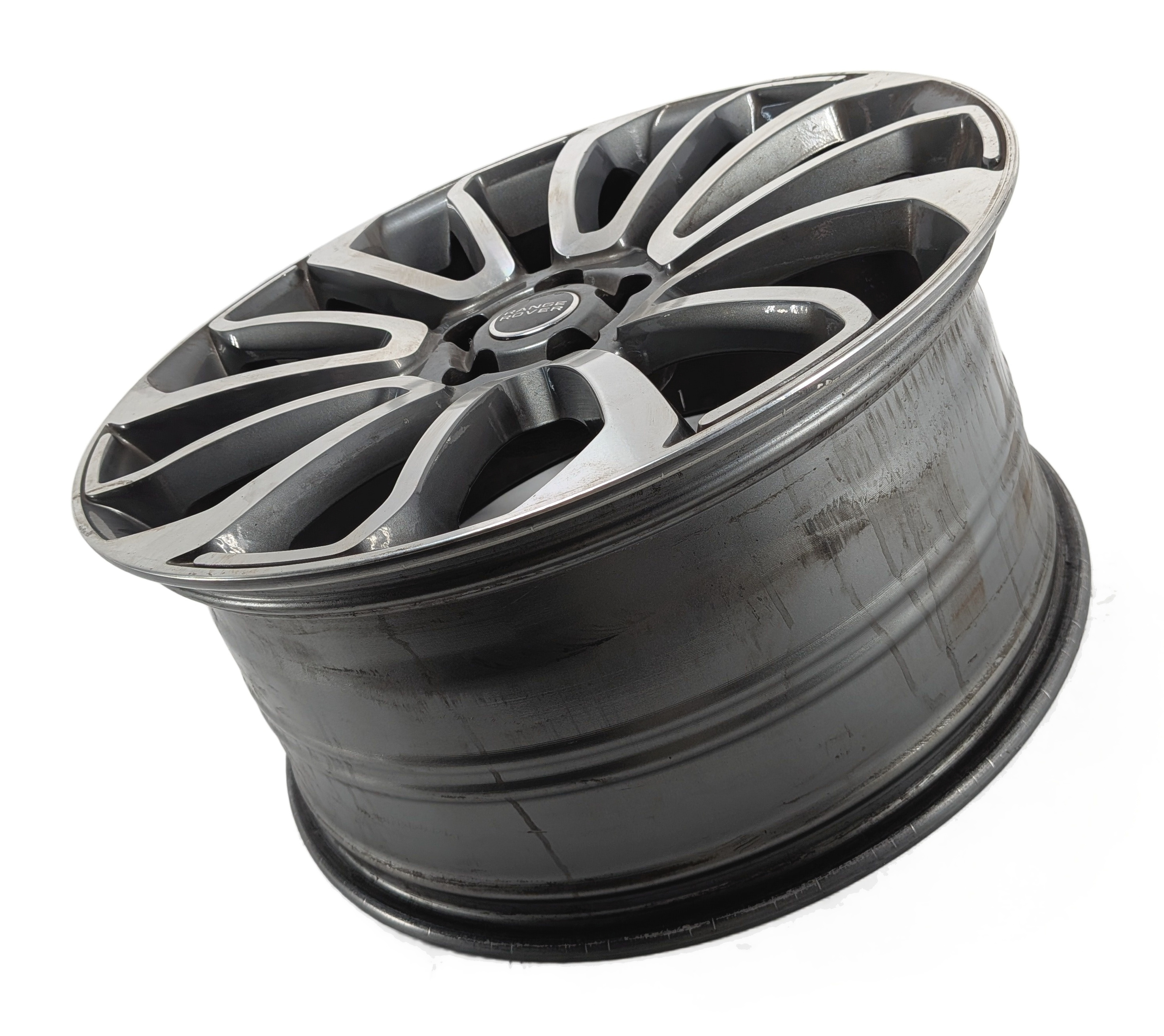 2013 RANGE ROVER (L405) 22X10 12-SPOKE DIAMOND CUT WHEEL RIM ET50 AFTERMARKET — exact item pictured