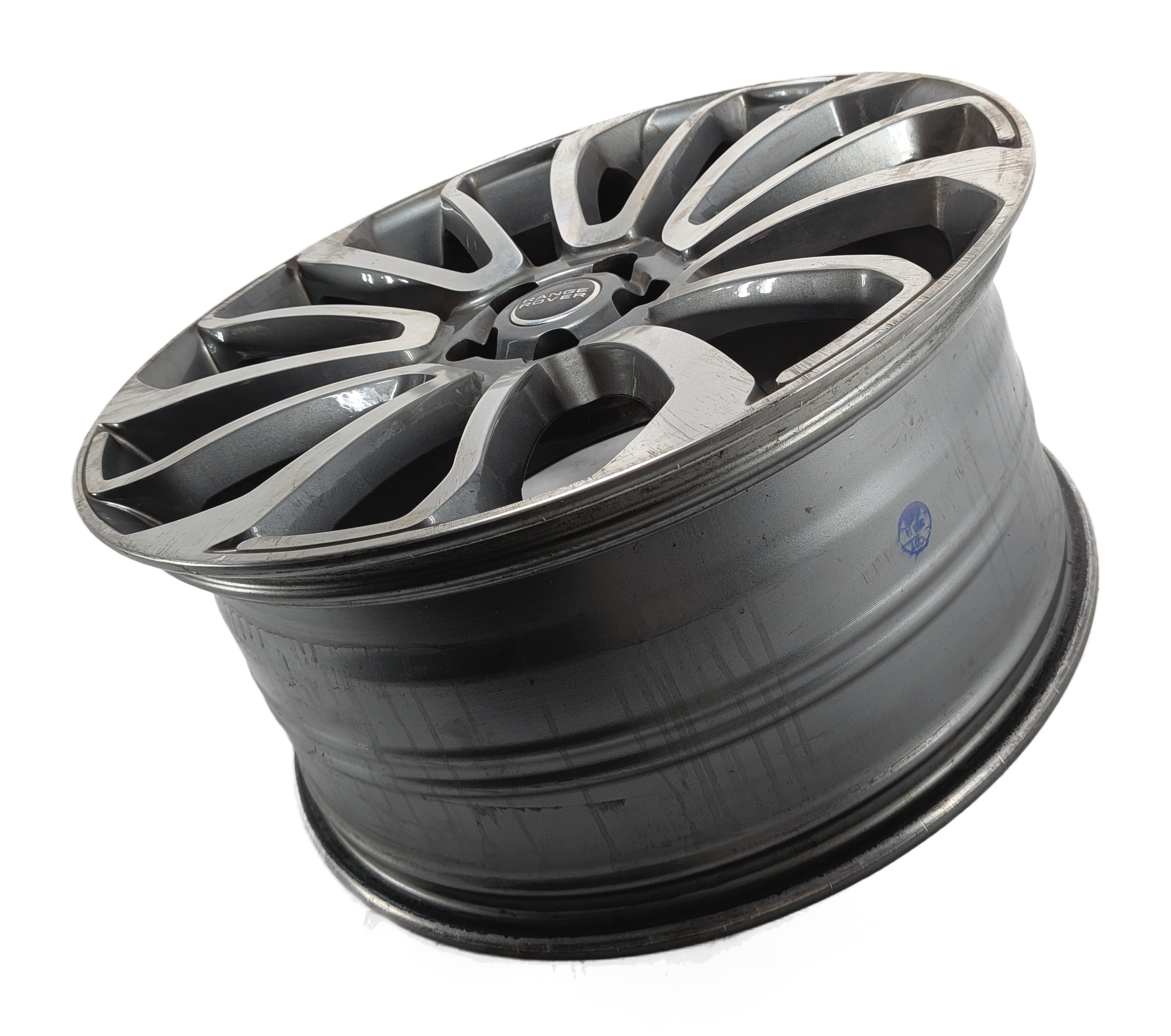2013 RANGE ROVER (L405) 22X10 12-SPOKE DIAMOND CUT WHEEL RIM ET50 AFTERMARKET — exact item pictured