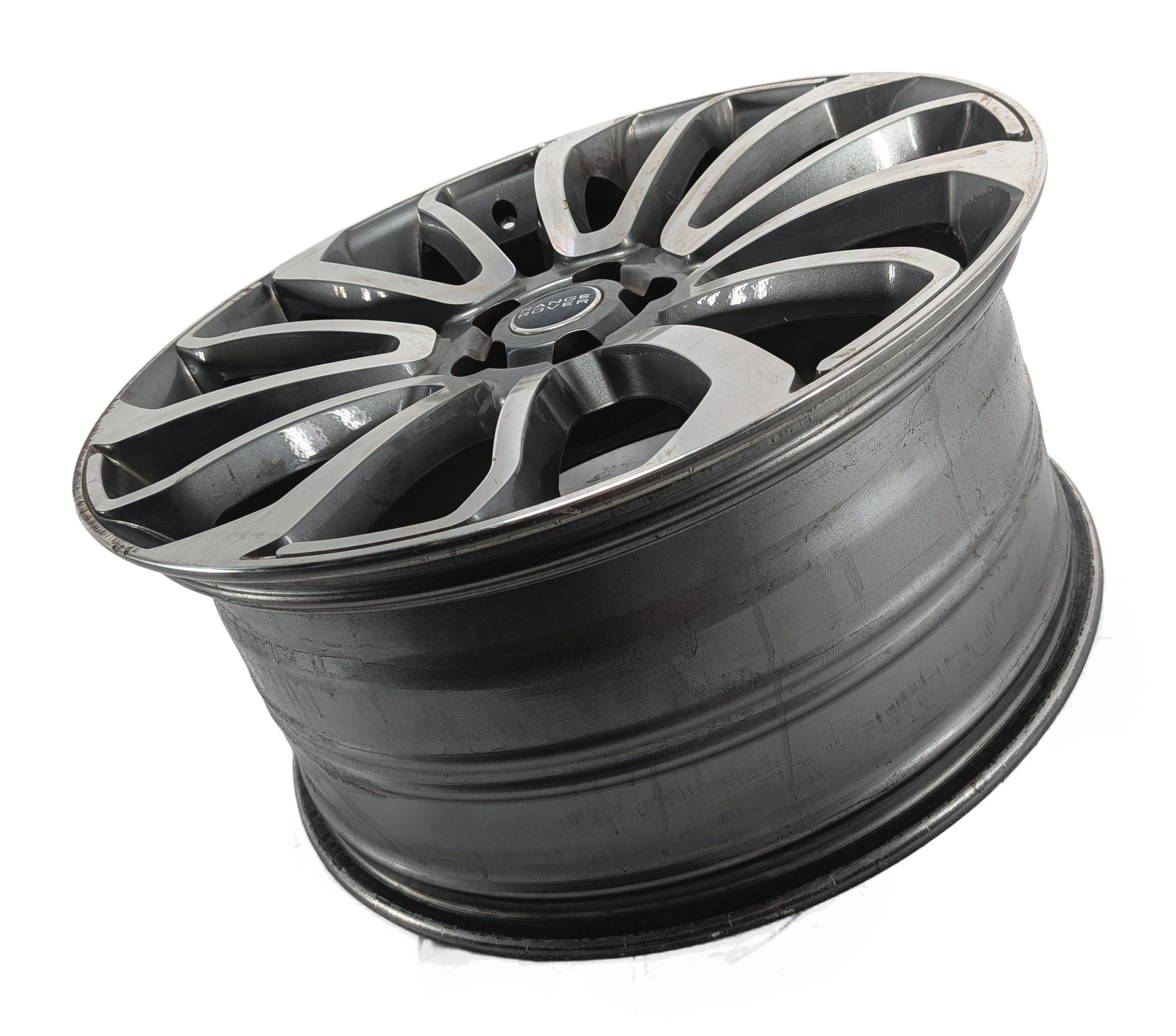 2013 RANGE ROVER (L405) 22X10 12-SPOKE DIAMOND CUT WHEEL RIM ET50 AFTERMARKET — exact item pictured