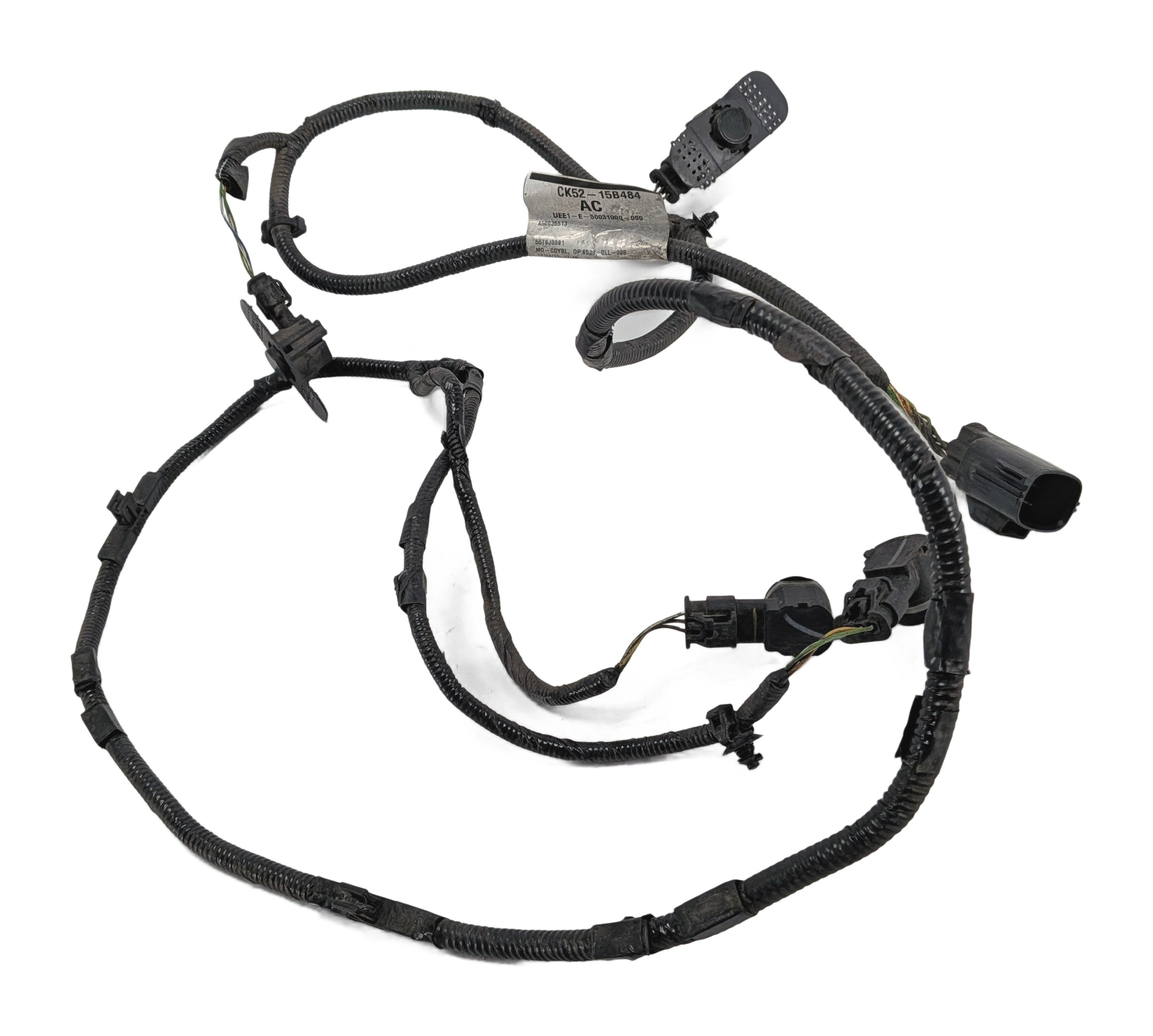 2013 RANGE ROVER (L405) REAR PARK ASSIST PDC SENSORS w/ WIRING HARNESS (Grey) — exact item pictured