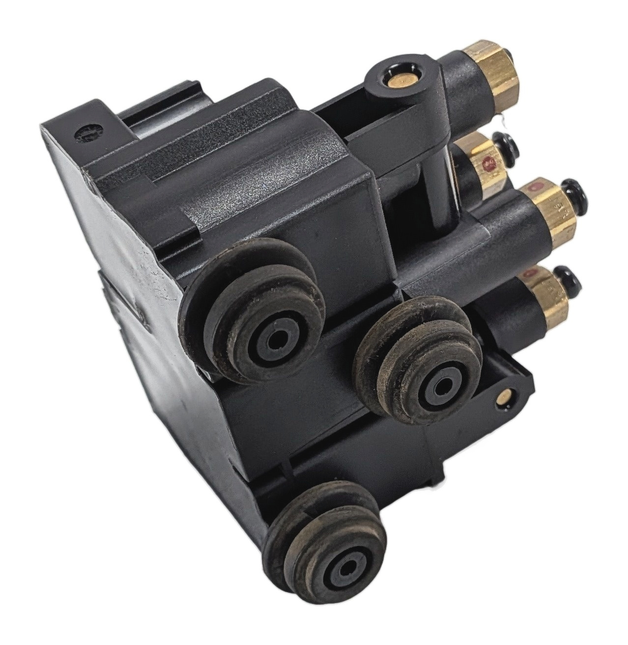 2013 RANGE ROVER L405 AIR SUSPENSION VALVE BLOCK SOLENOID MANIFOLD CPLA-5B710-BB — exact item pictured