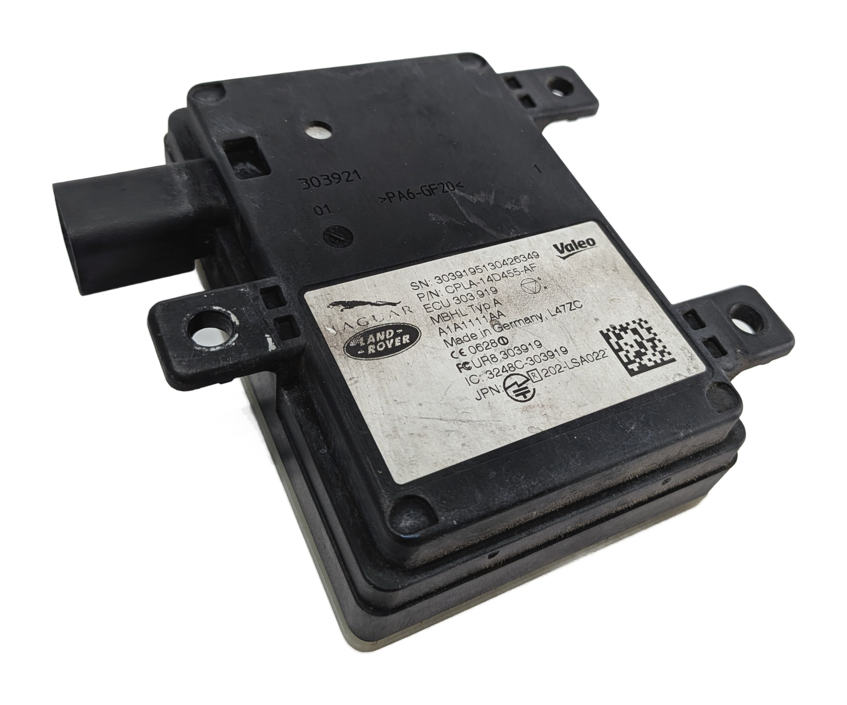 2013 RANGE ROVER (L405) REAR BLIND SPOT MONITOR ASSIST RADAR SENSOR MODULE — exact item pictured
