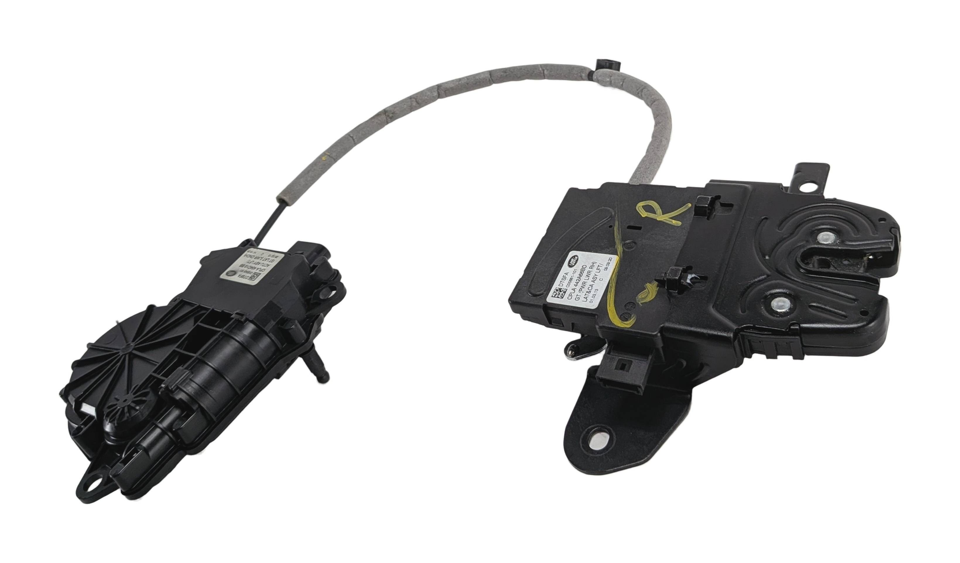 2013 RANGE ROVER (L405) LOWER TAILGATE RIGHT POWER LATCH ACTUATOR w/CINCH MOTOR — exact item pictured