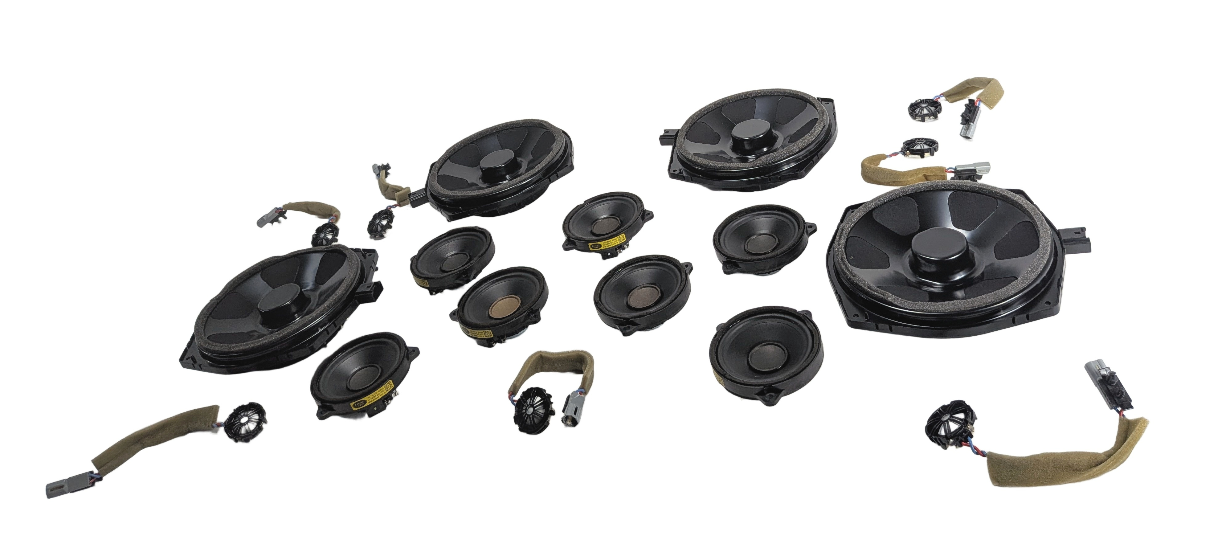 2013 RANGE ROVER (L405) PREMIUM STEREO SPEAKER SET/18 AUDIO SOUND SYSTEM — exact item pictured