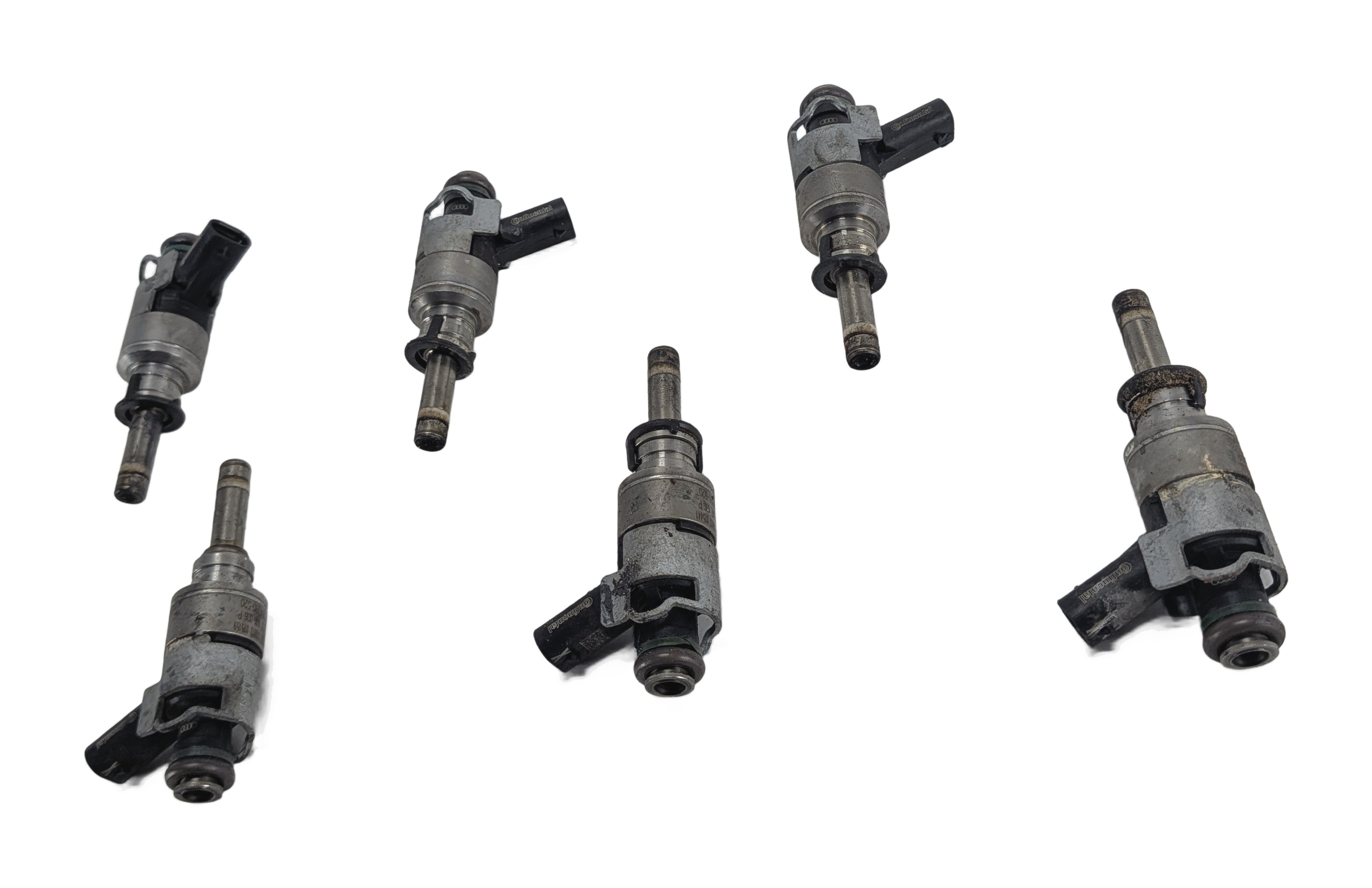 11-15 AUDI Q5 SQ5 Q7 A6 S4 S5 3.0L SUPERCHARGED FUEL INJECTOR SET/6 — exact item pictured