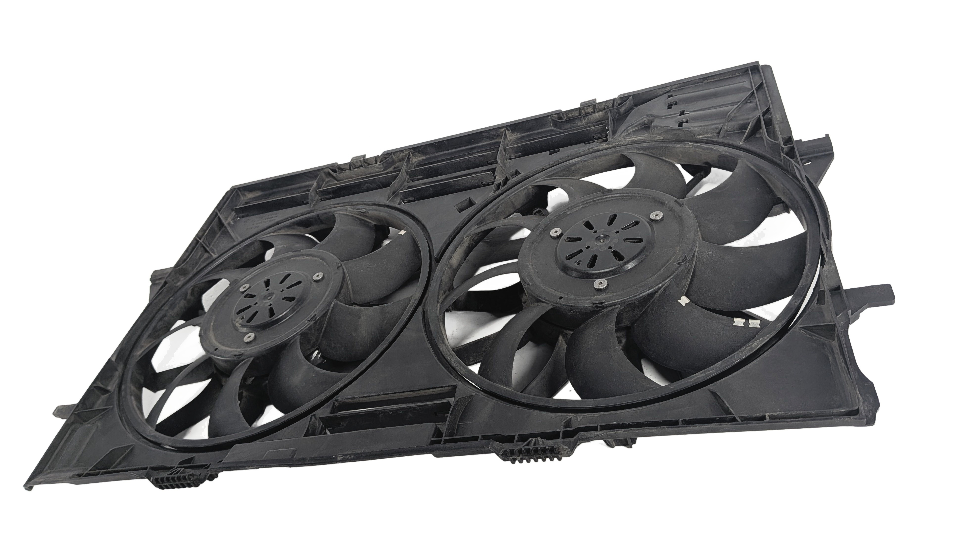 12-18 AUDI Q5 SQ5 A6 A7 S4 S5 RADIATOR COOLING FAN ASSEMBLY — exact item pictured
