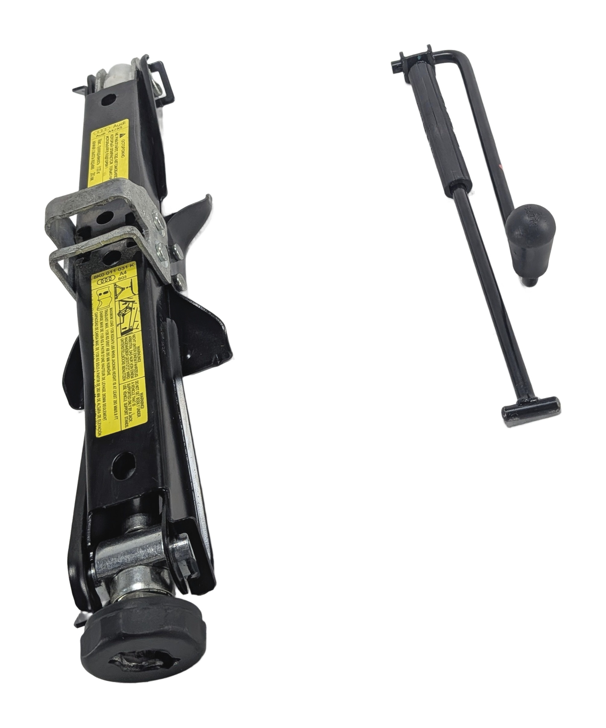 2009-2017 AUDI A4 S4 A5 S5 (B8 8K 8T) SPARE TIRE JACK WRENCH TOOL KIT SET — exact item pictured