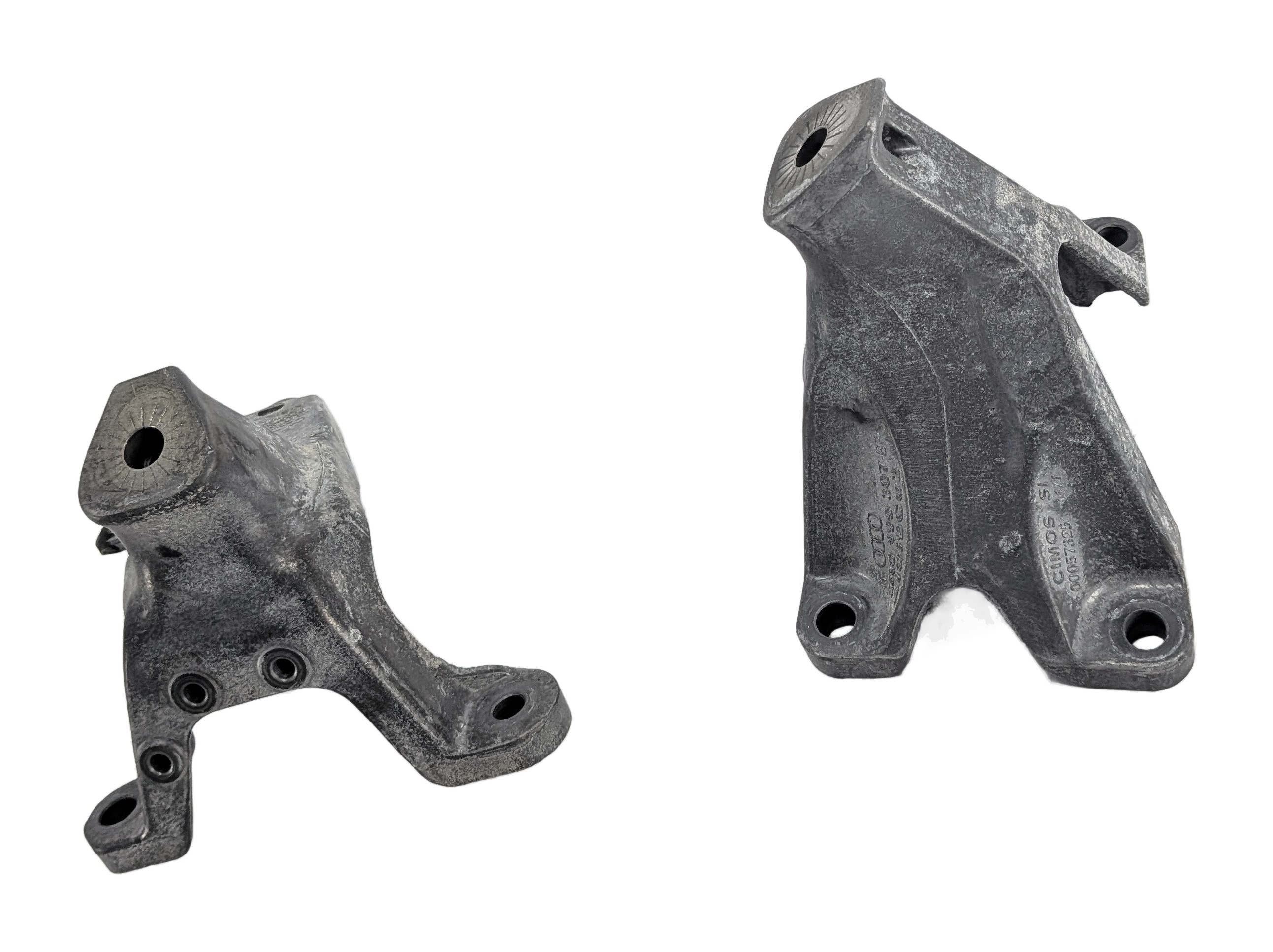2014 AUDI S5 (B8 8T) 3.0L SUPER CTUB ENGINE MOTOR MOUNT BRACKET LEFT/RIGHT SET/2 — exact item pictured