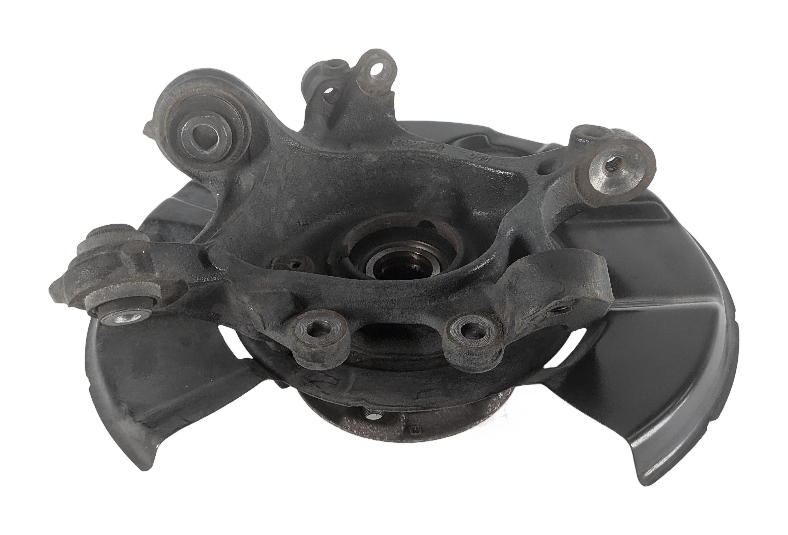 17-20 BMW 430i 440i (F32 F36) REAR LEFT SPINDLE KNUCKLE WHEEL HUB BEARING RWD — exact item pictured