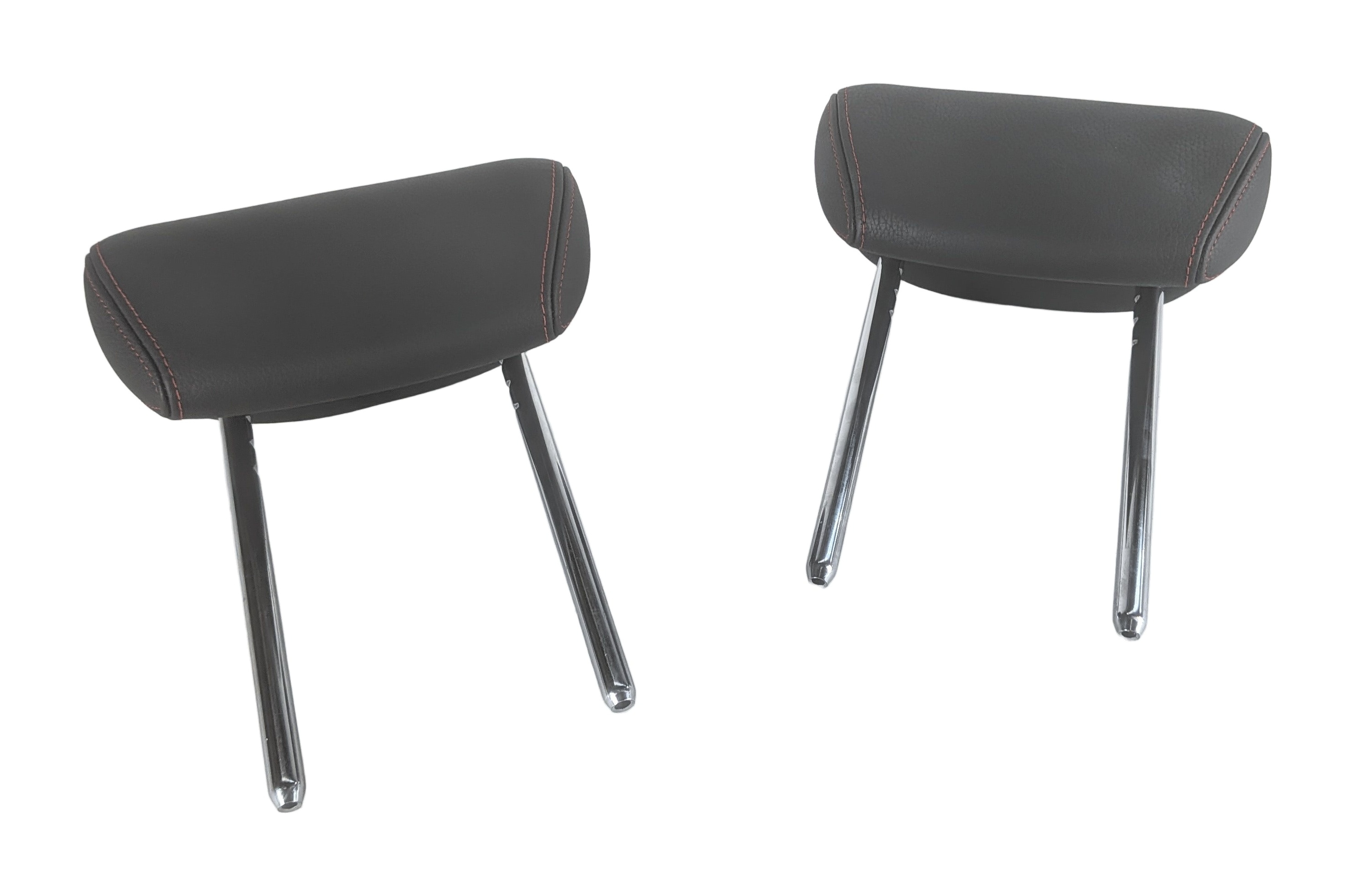 2017 BMW 430I GRAN COUPE (F32) REAR SEAT HEADREST HEAD REST SET/2 (Black) — exact item pictured