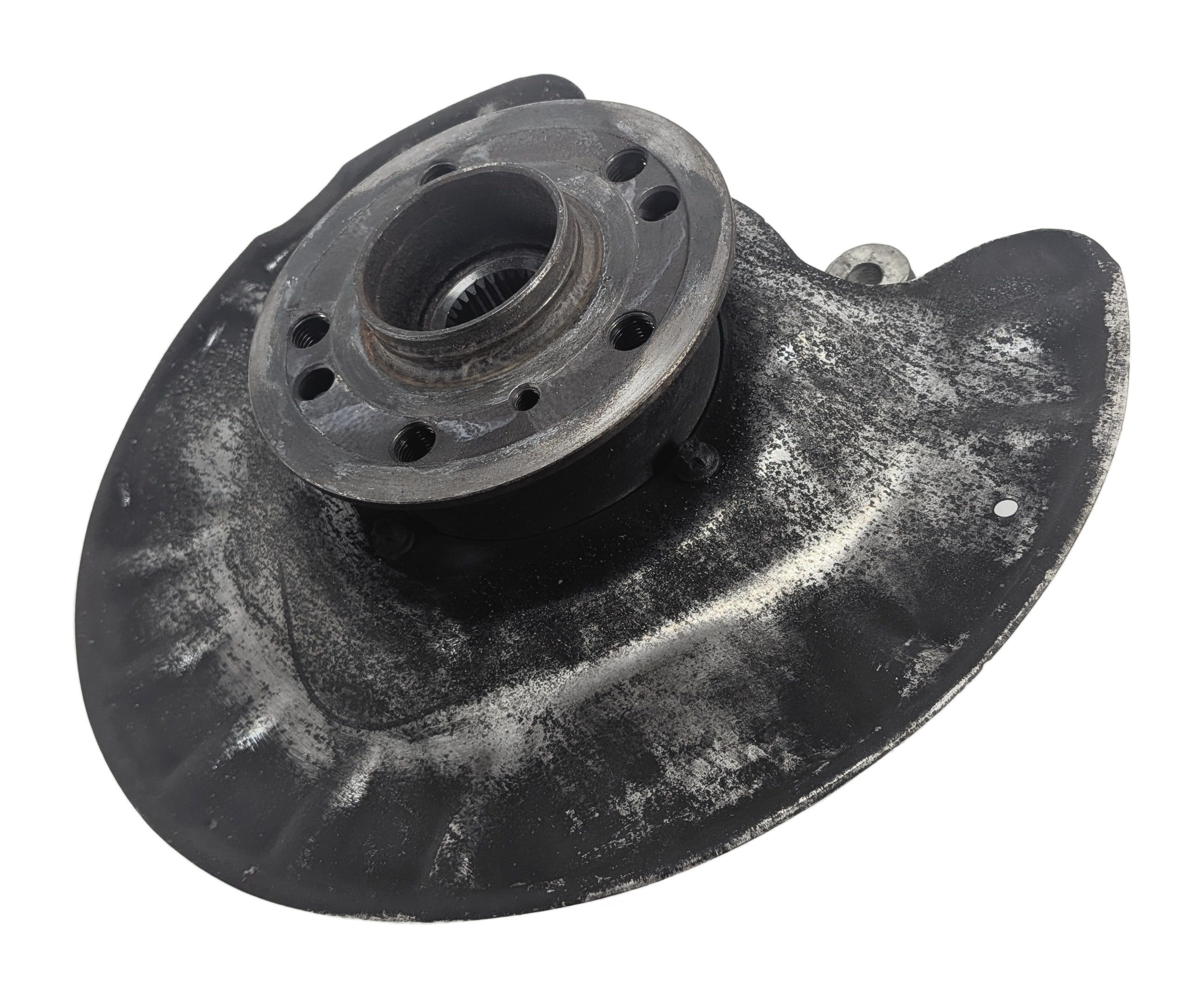 12-19 MERCEDES GL350 GL550 ML350 ML550 (W166 X166) LEFT FRONT SPINDLE KNUCKLE — exact item pictured