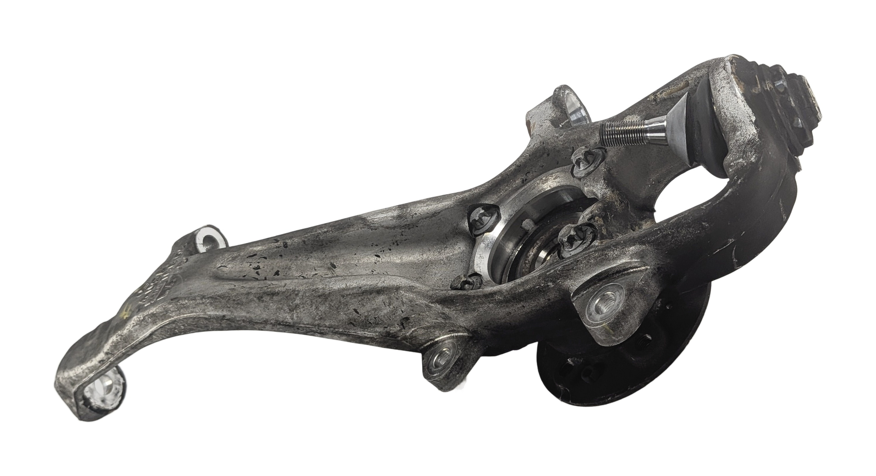 12-15 MERCEDES GL350 GL450 GL550 ML350 (W166 X166) RIGHT REAR SPINDLE KNUCKLE — exact item pictured