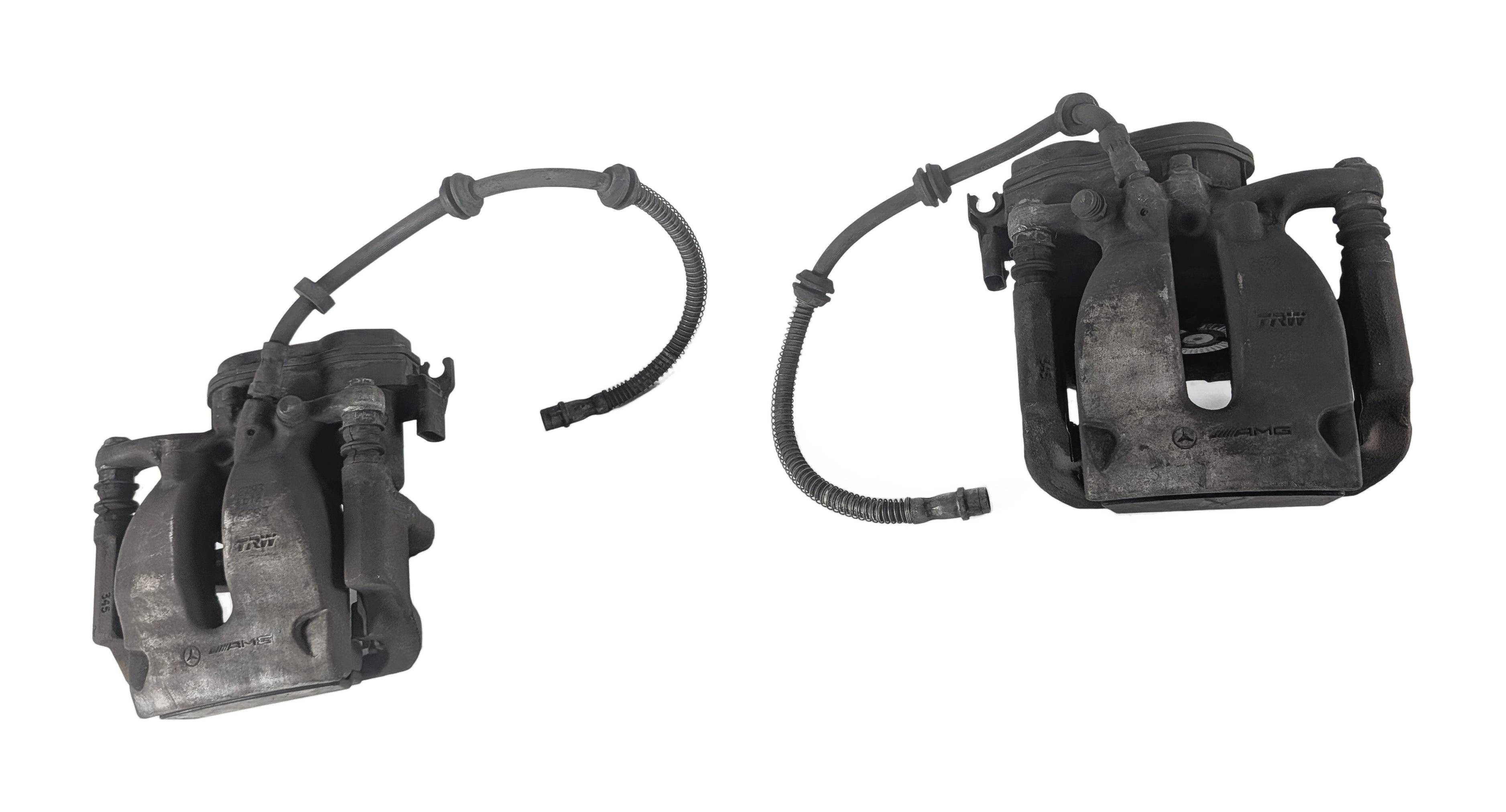 2013-2019 MERCEDES GL GLE GLS ML W166 X166 REAR LEFT & RIGHT BRAKE CALIPER SET/2 — exact item pictured