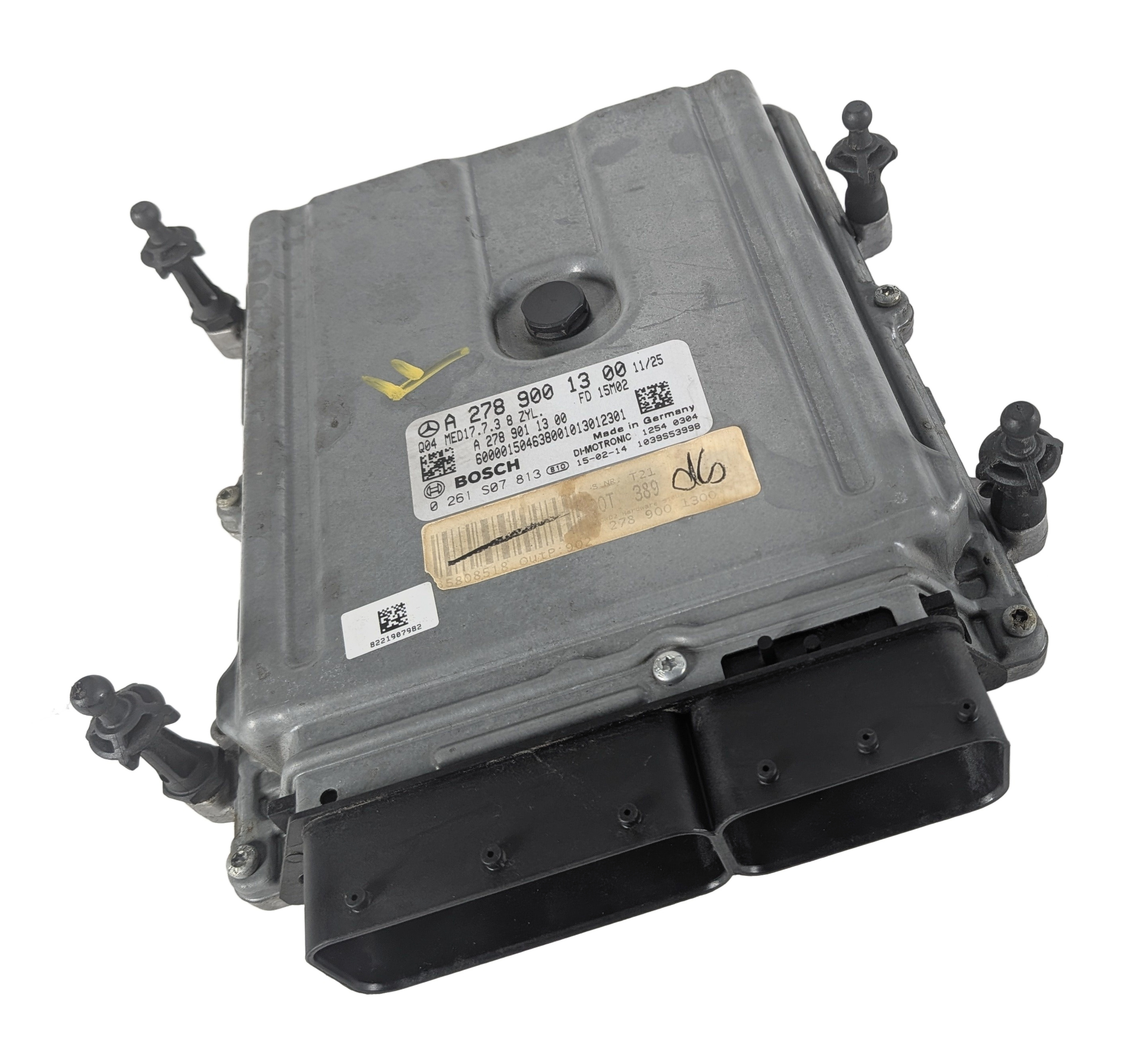 2013-2020 MERCEDES E GLE GL ML CLASS (W166 X166) 4.6L M278 ENGINE CONTROL MODULE — exact item pictured