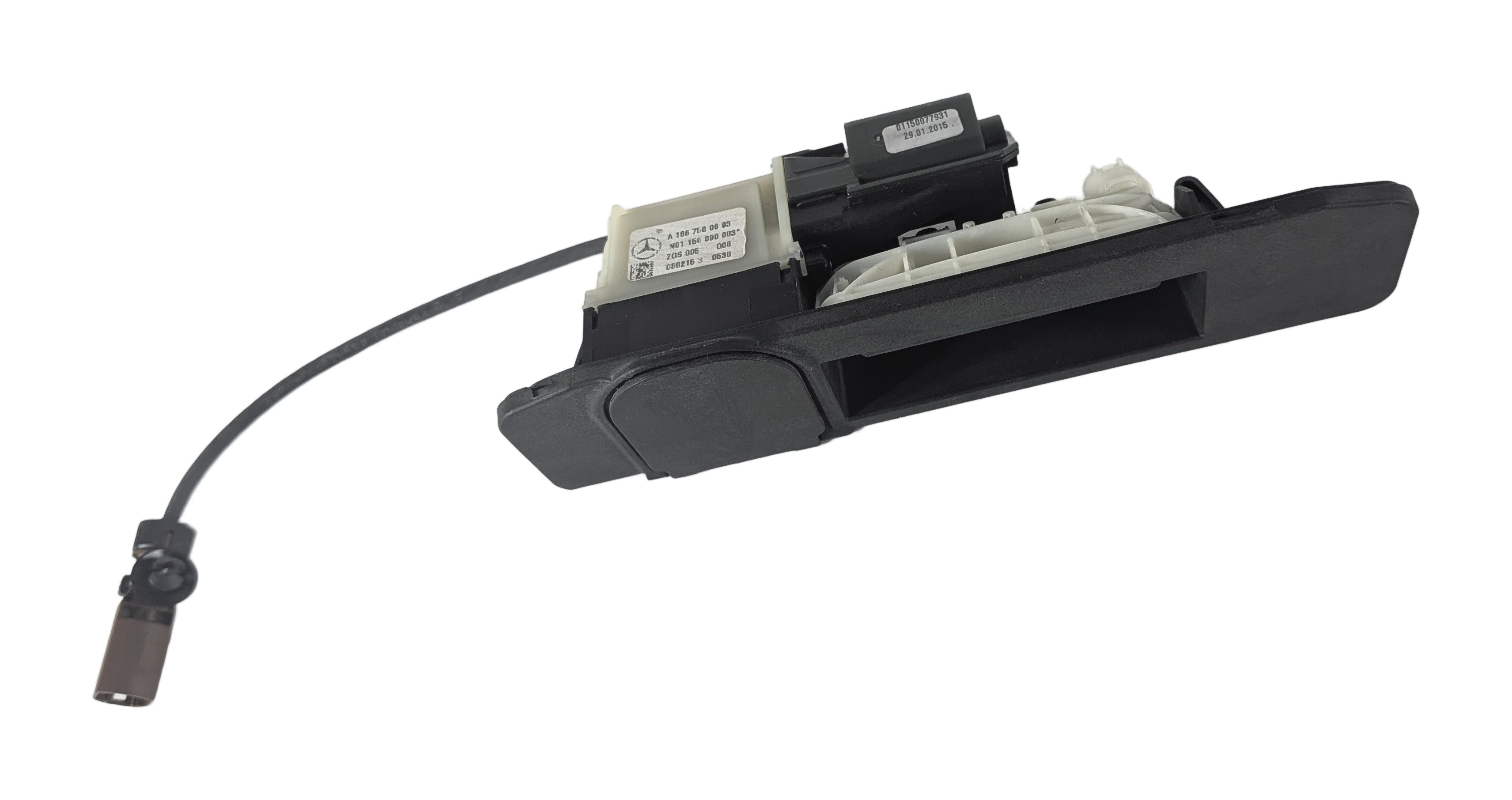13-16 MERCEDES GL GLK ML SL W166 W231 X166 X204 TRUNK HANDLE w/ REARVIEW CAMERA — exact item pictured