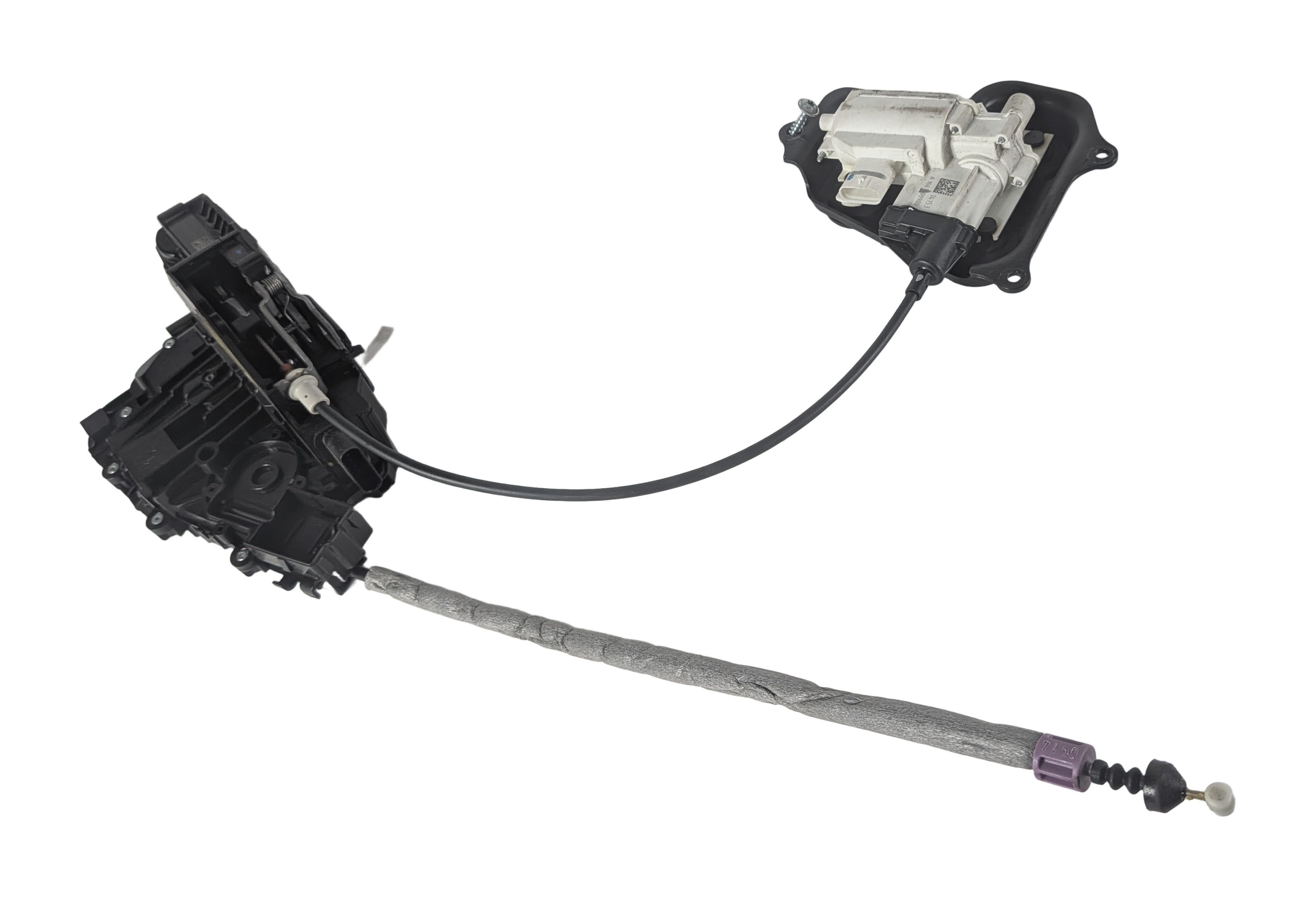13-15 MERCEDES GL CLASS (X166) REAR LEFT LOCK LATCH ACTUATOR w/ SOFT CLOSE MOTOR — exact item pictured