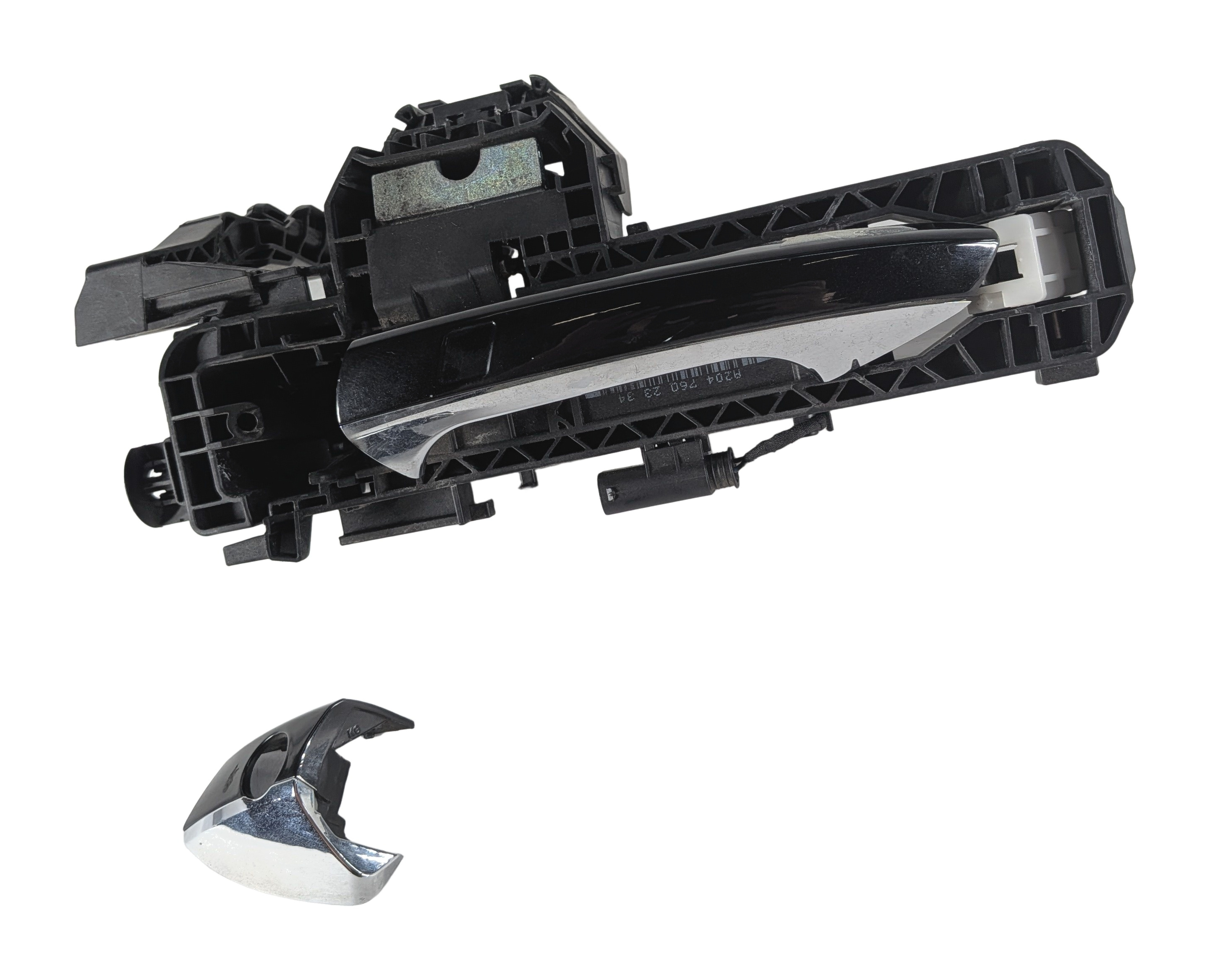 14-20 E GL ML SL (W166 W212 X166) FRONT LEFT DRIVER KEYLESS DOOR HANDLE (Black) — exact item pictured