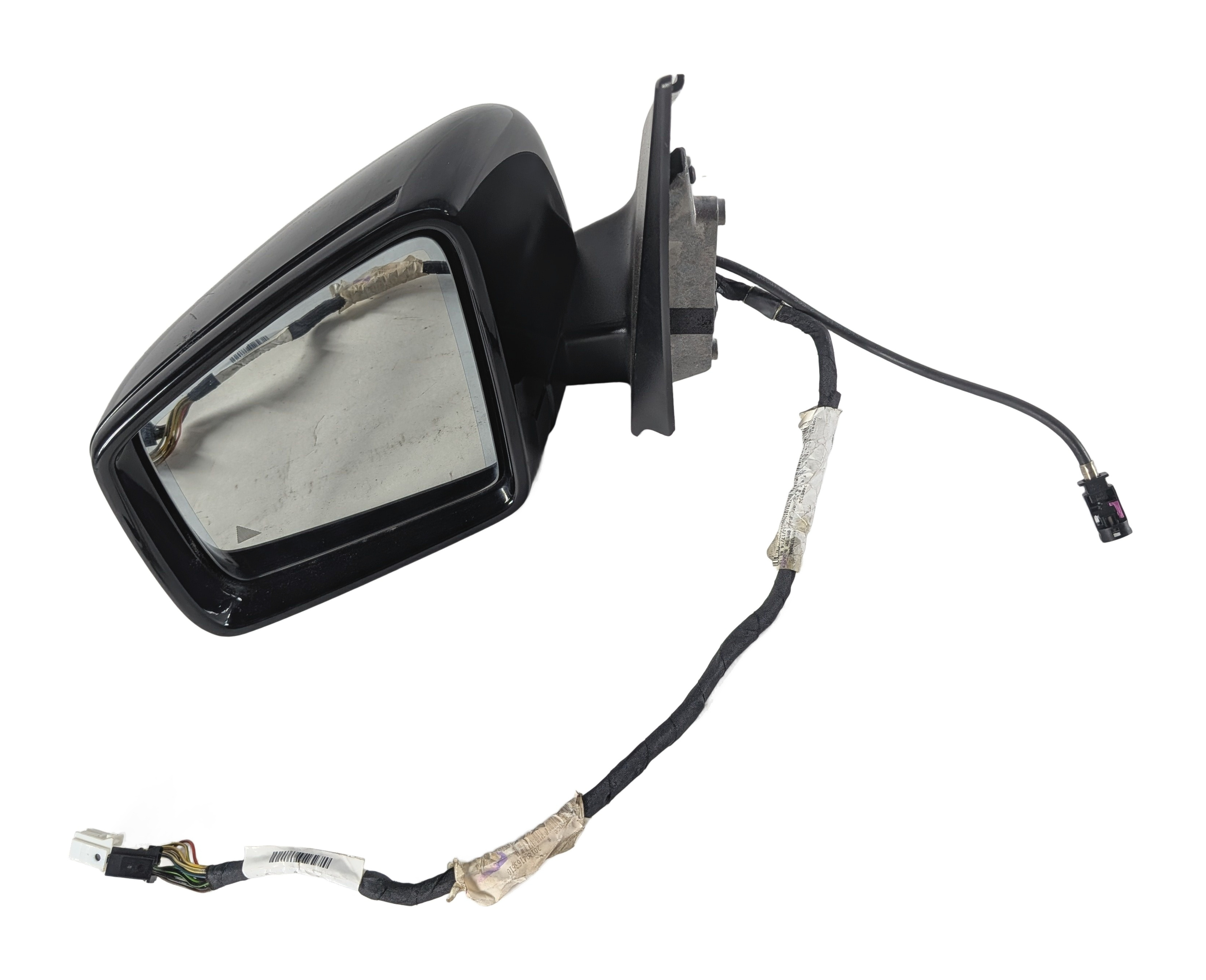 2013-2016 MERCEDES GL (X166) LEFT DRIVER DOOR MIRROR MEM AUTODIM CAMERA (Black) — exact item pictured