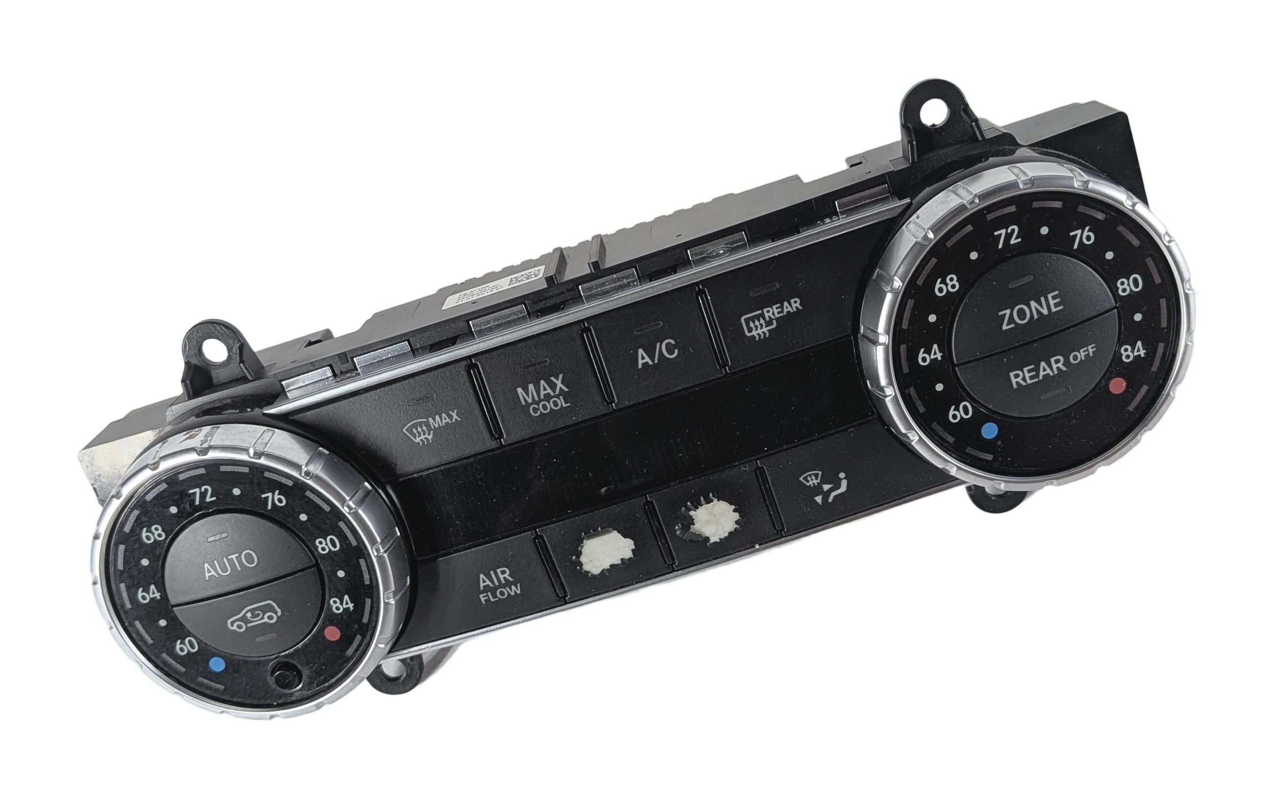 14-19 MERCEDES GL GLS (X166 W166) FRONT HEATER AC CLIMATE CONTROL & TRIM (BLACK) — exact item pictured