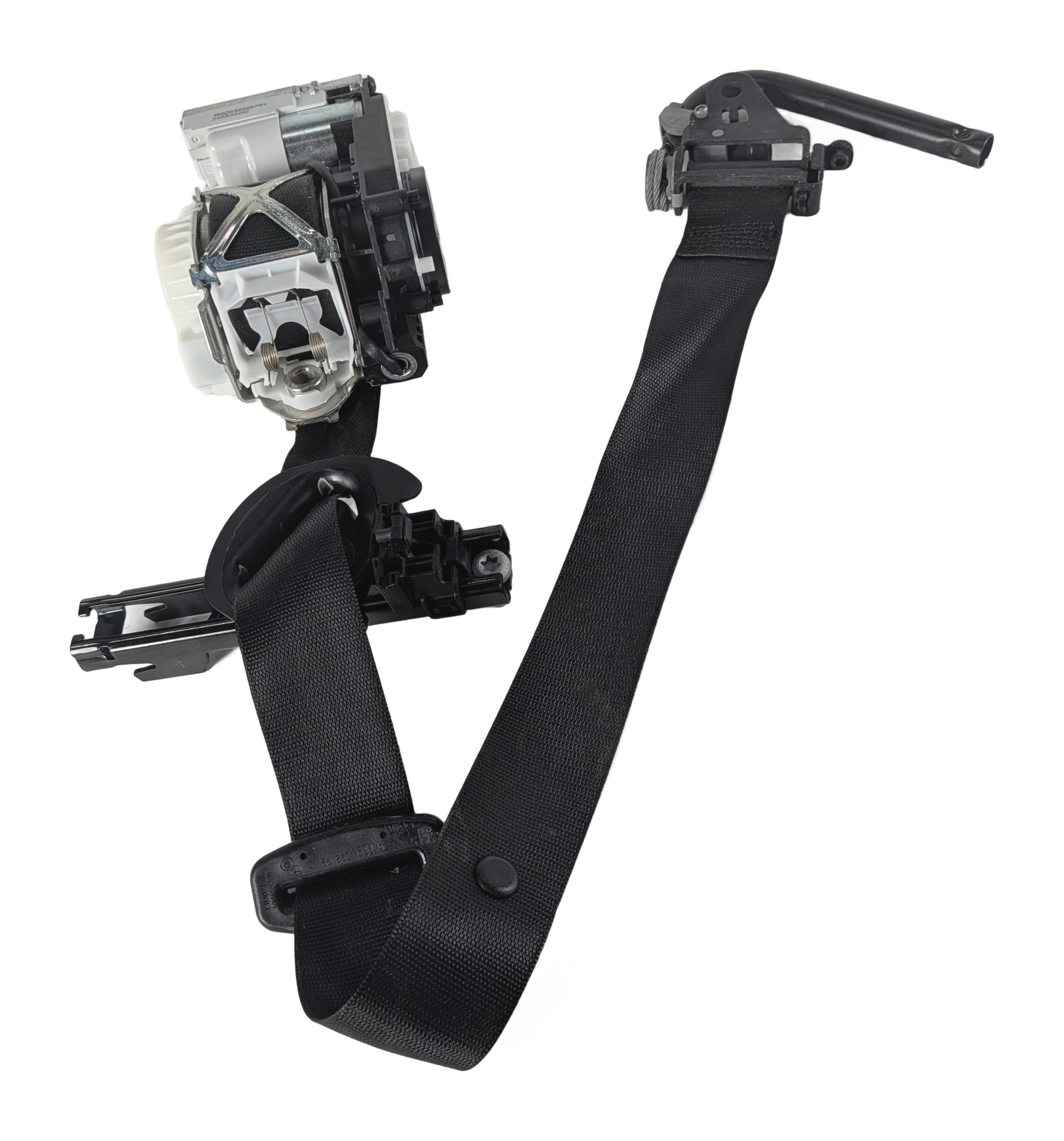 12-16 MERCEDES GL CLASS (X166) FRONT RIGHT PASSENGER SEATBELT RETRACTOR (Black) — exact item pictured