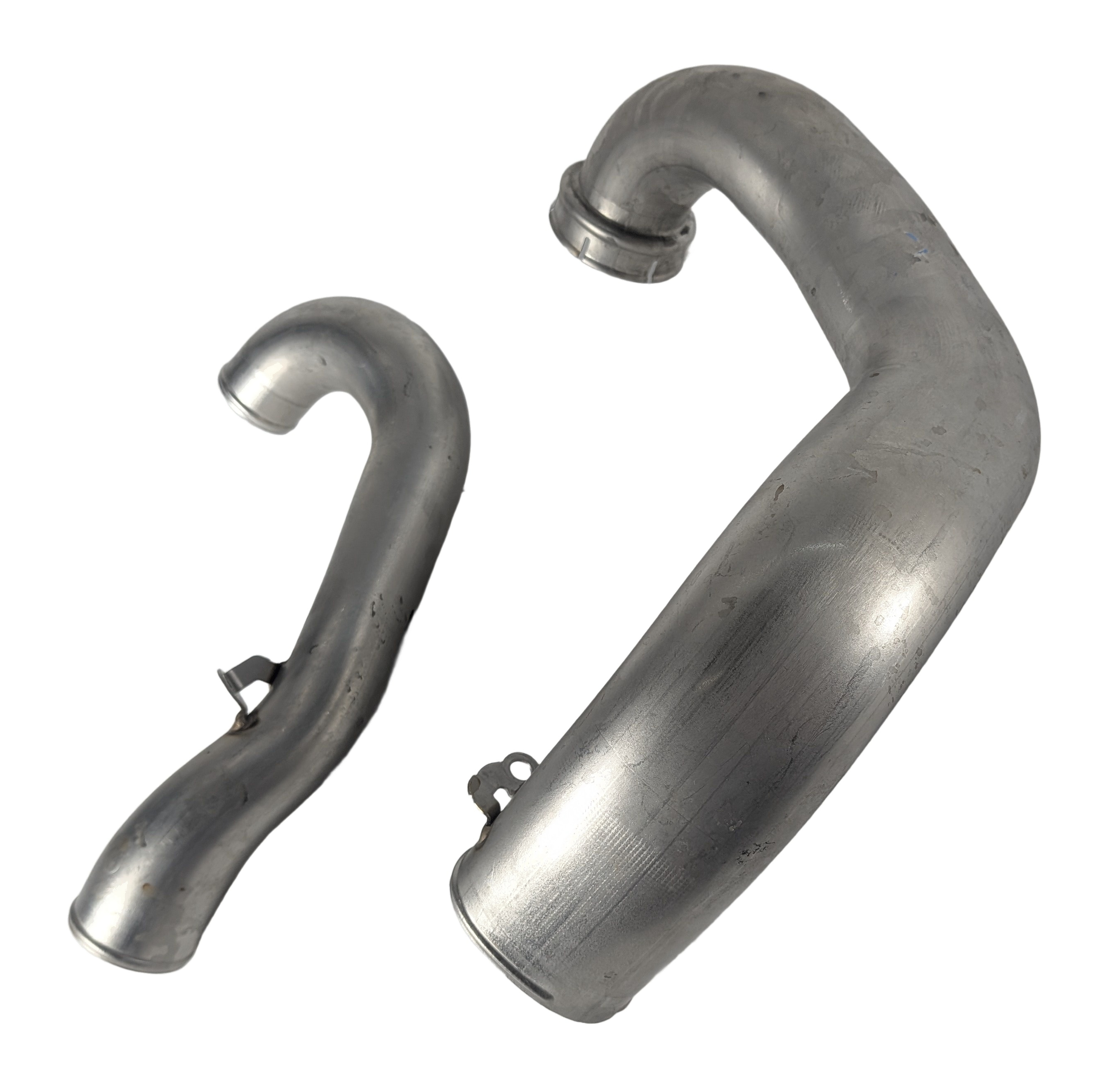 2015 MERCEDES GL550 (X166) 4.6L (278.928) ENGINE LEFT AIR INTAKE PIPE SET/2 — exact item pictured